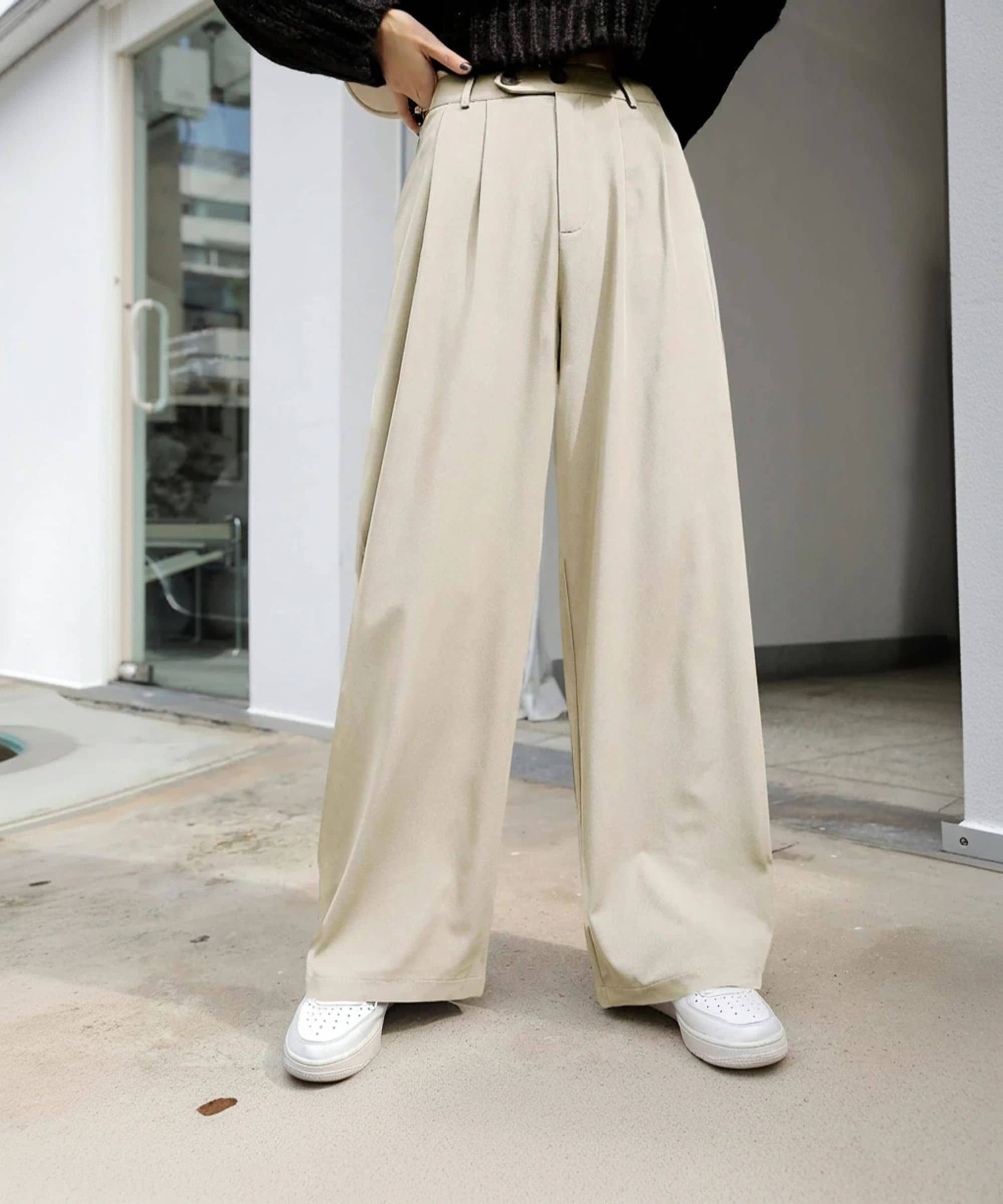 kotty Women Lycra Casual Trousers ( Beige ) - Trousers | Buy online on ZillyBuy