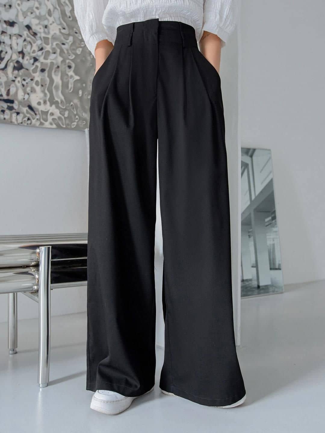 kotty Women Lycra Casual Trousers ( Black ) - Trousers | Buy online on ZillyBuy