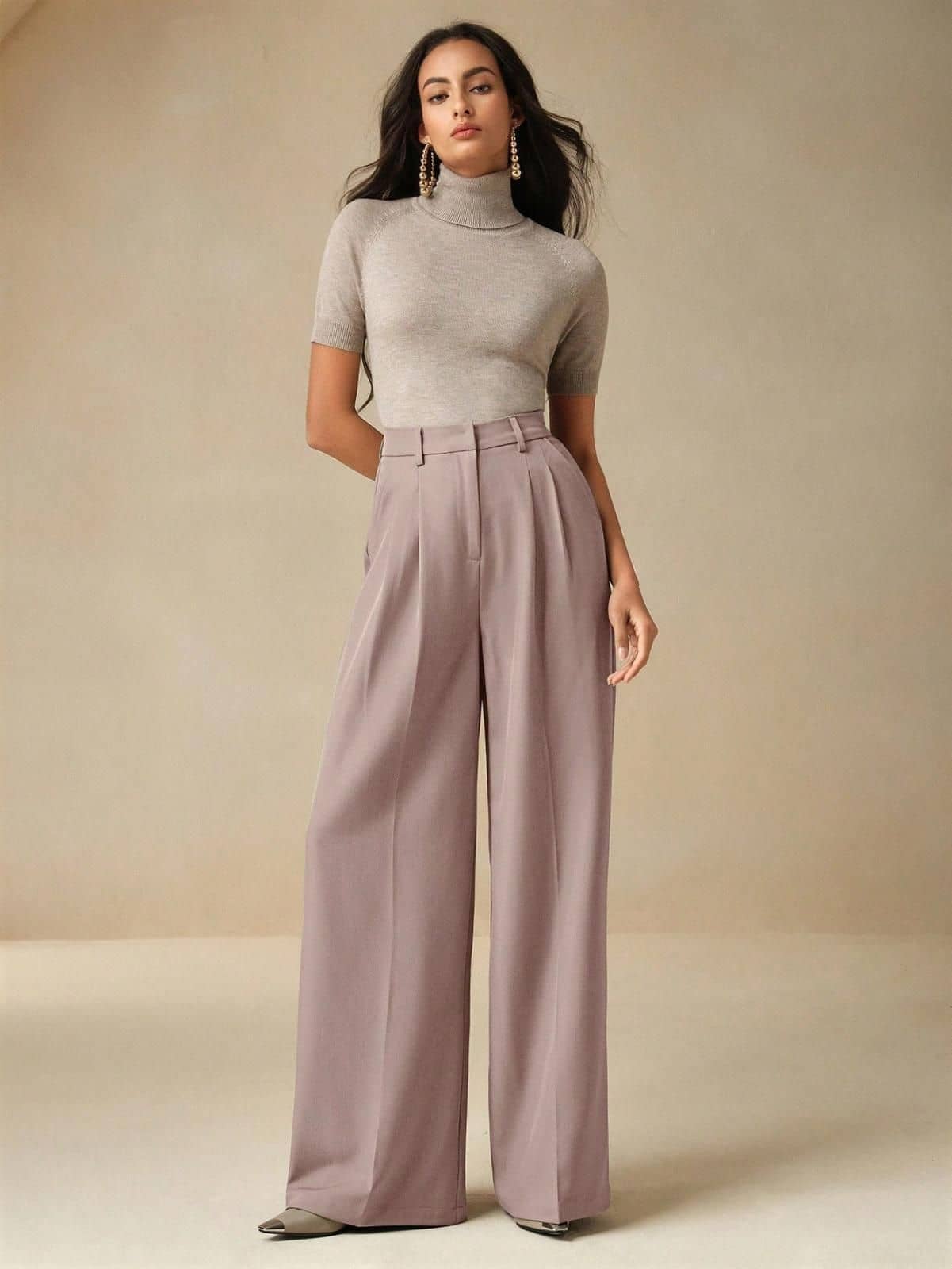 kotty Women Rayon Blend Casual Trousers ( Pink ) - Trousers | Buy online on ZillyBuy