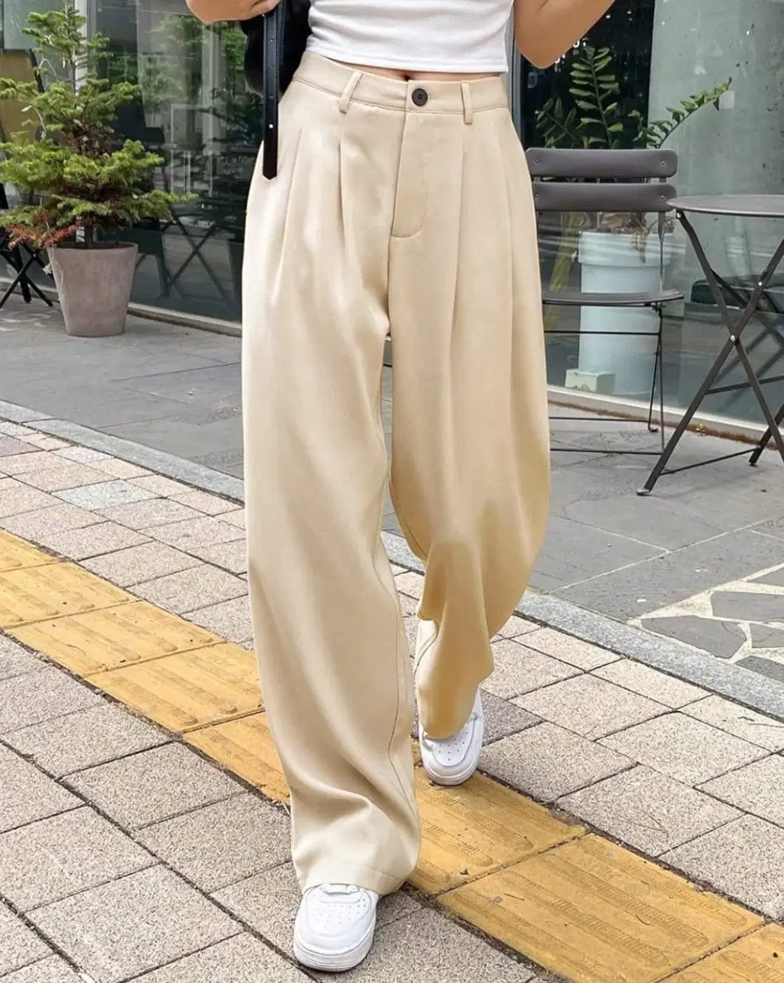 kotty Women Rayon Blend Casual Trousers ( Beige ) - Trousers | Buy online on ZillyBuy