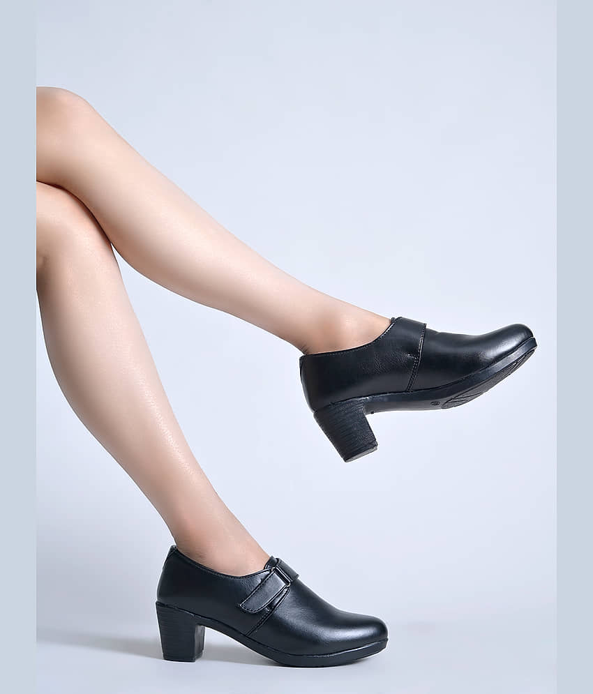 Shoetopia Black Women's Pumps Heels - Heels | Buy online on ZillyBuy