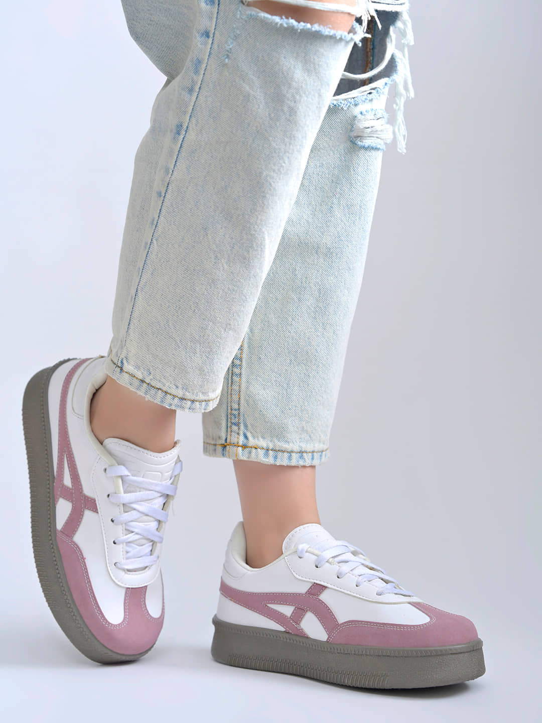 Shoetopia Peach Women's Sneakers - Casual Shoes | Buy online on ZillyBuy