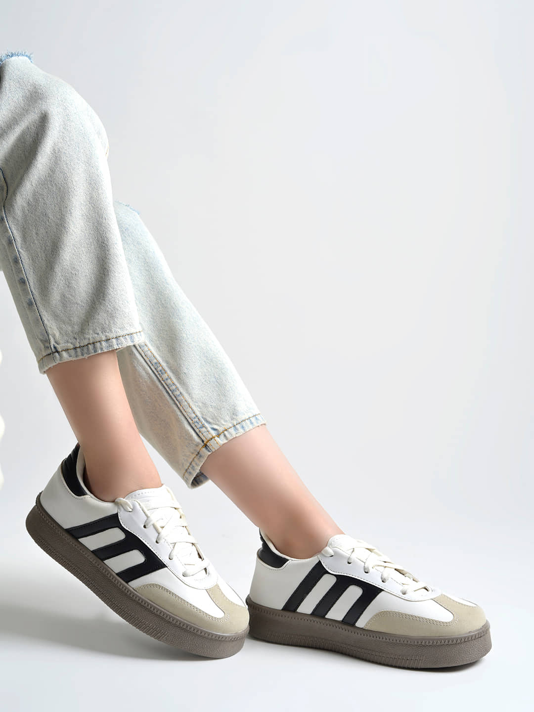 Shoetopia White Women's Sneakers - Casual Shoes | Buy online on ZillyBuy