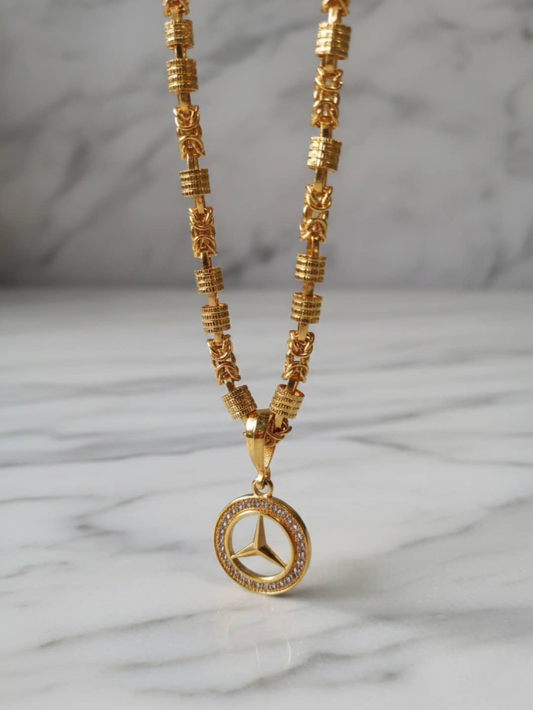 MGSV Gold Men's Religious Mala ( Pack of 1 ) - Jewellery Sets | Buy online on ZillyBuy