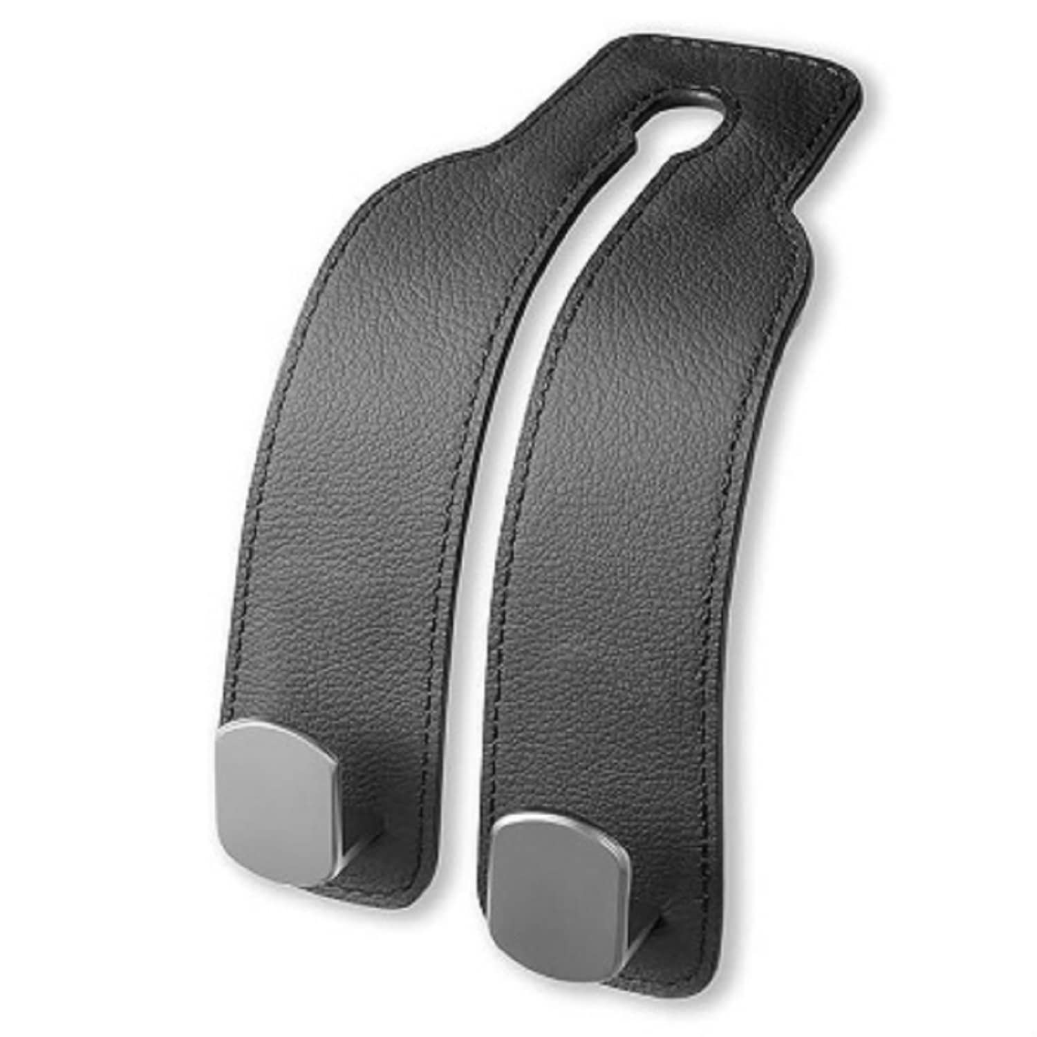 Car headrest hook, car seat hook hanger, metal car purse hook, leather car headrest hanger, car bag holder hook, back seat organizer hook, car storage hook, handbag holder for car, grocery bag hook car, car phone holder hook, heavy duty car hook