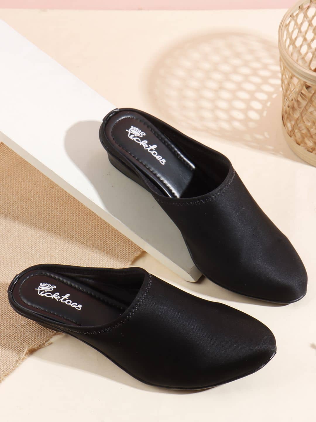 Picktoes Black Women's Casual Ballerinas - Casual Shoes | Buy online on ZillyBuy