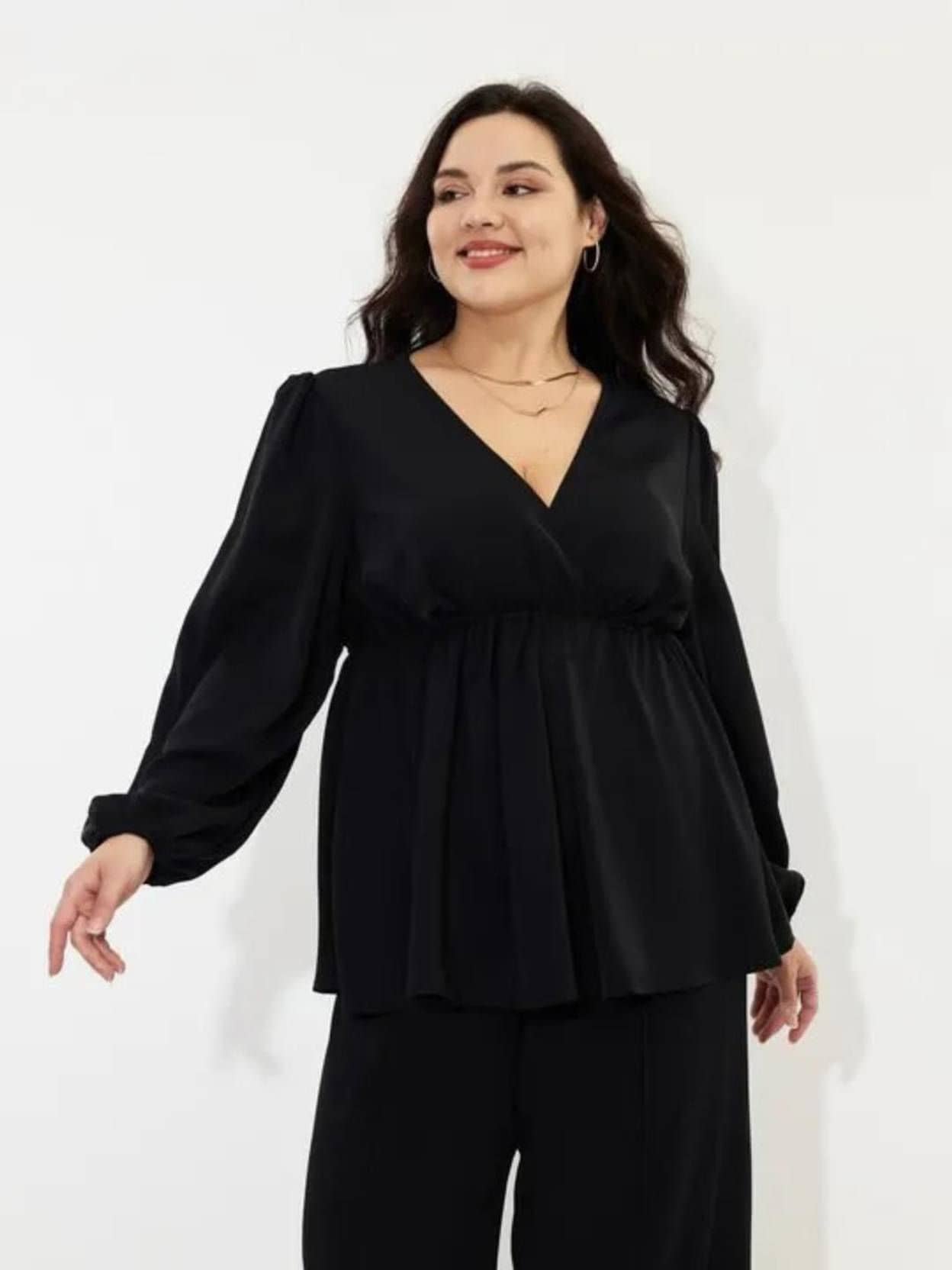 kotty Women's Viscose Regular Top ( Black )