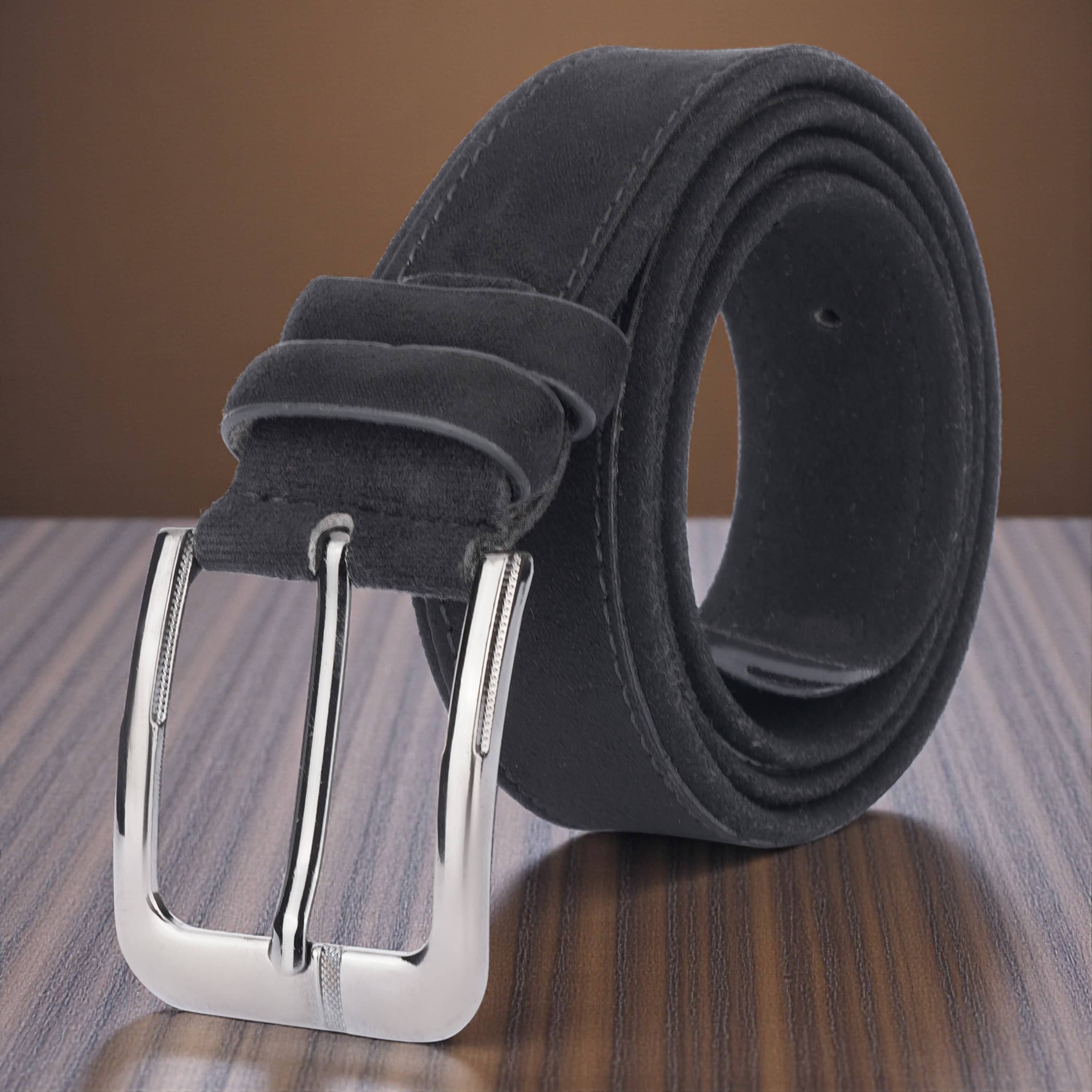 Kastner - Black PU Men's Braided Belt ( Pack of 1 )