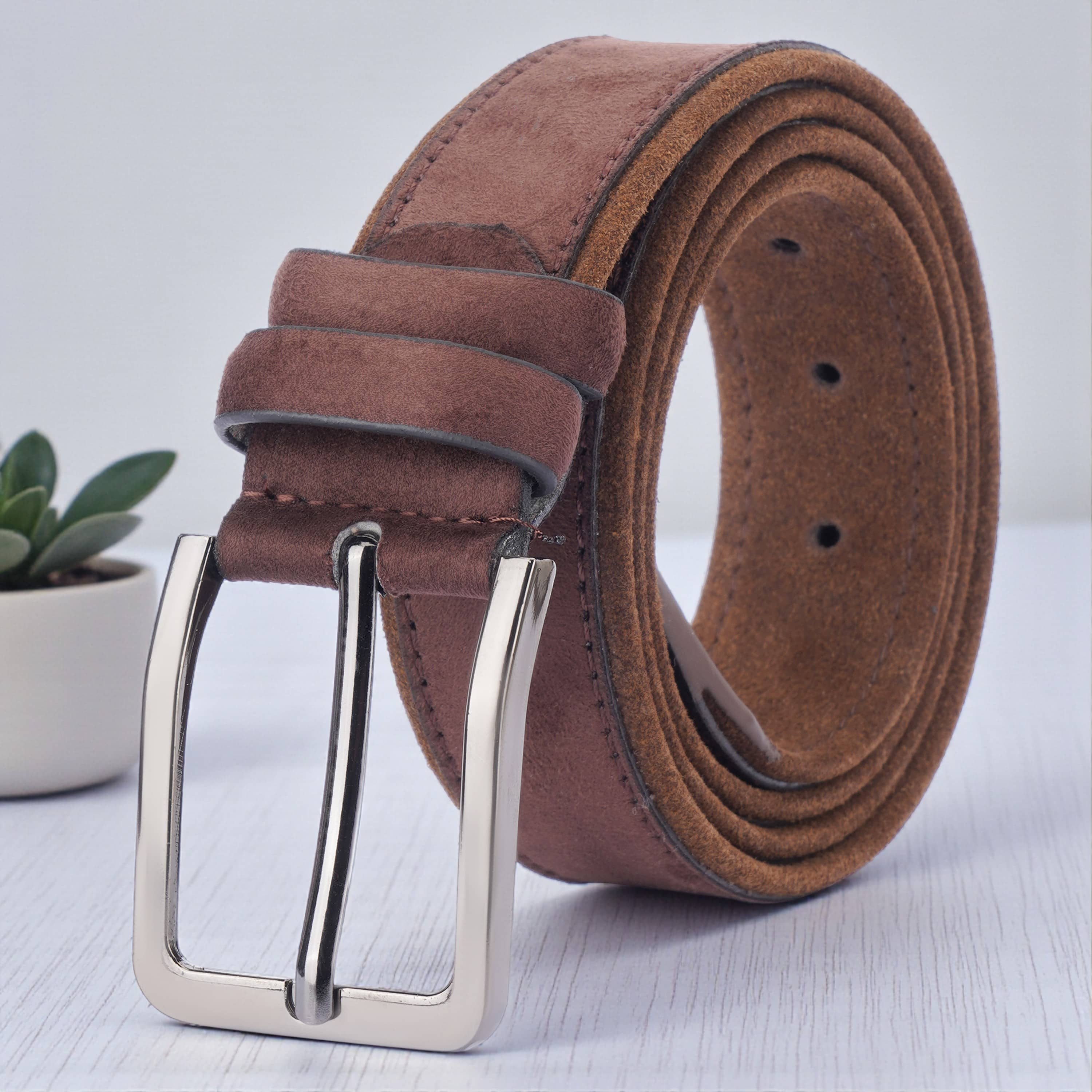 Kastner - Brown PU Men's Braided Belt ( Pack of 1 )