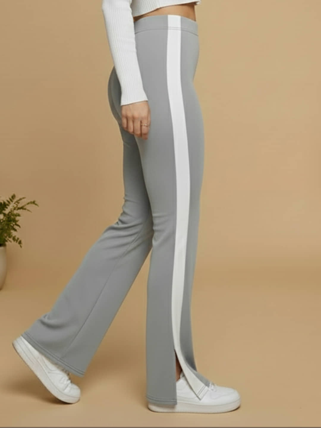 DTR FASHION Women Cotton Blend Korean Trousers ( Teal ) - Trousers | Buy online on ZillyBuy