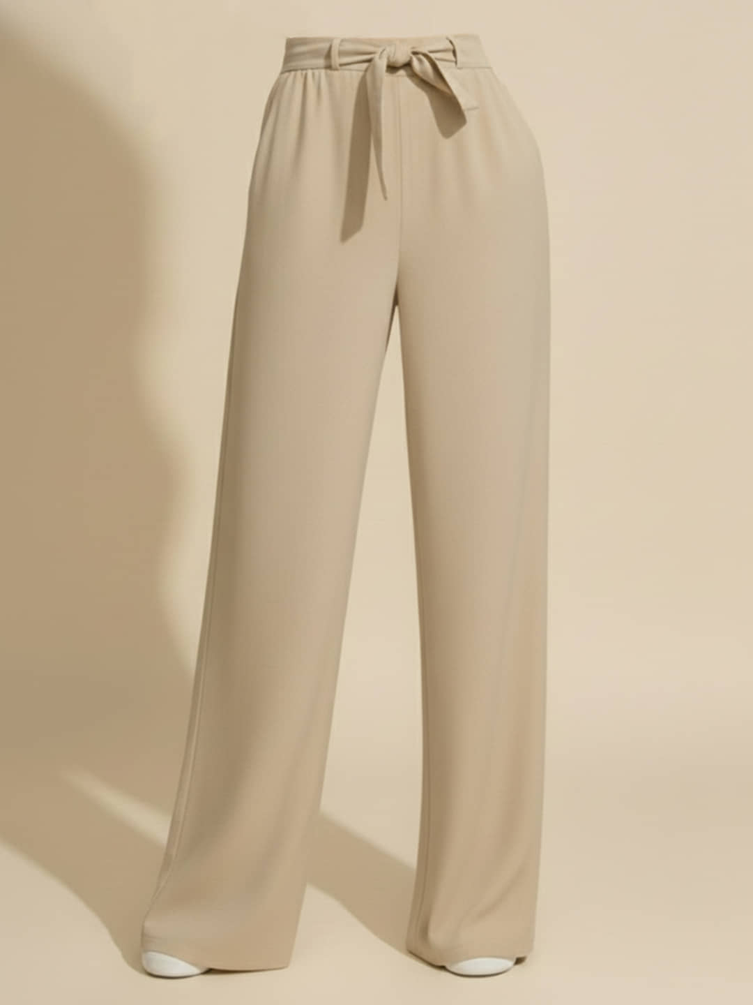DTR FASHION Women Cotton Blend Casual Trousers ( Beige ) - Trousers | Buy online on ZillyBuy