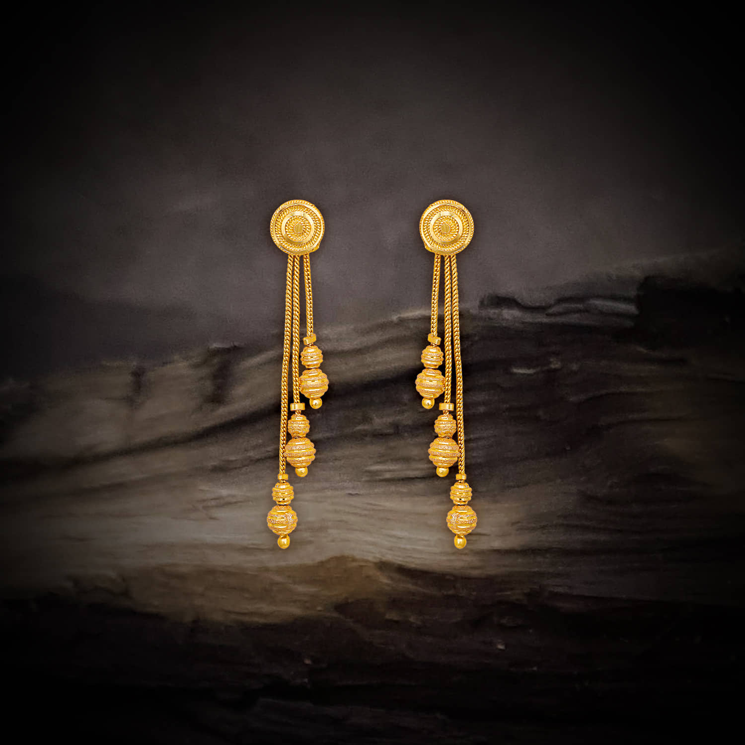 LUV FASHION Gold Threader Earrings ( Pack of 1 ) - Earrings | Buy online on ZillyBuy