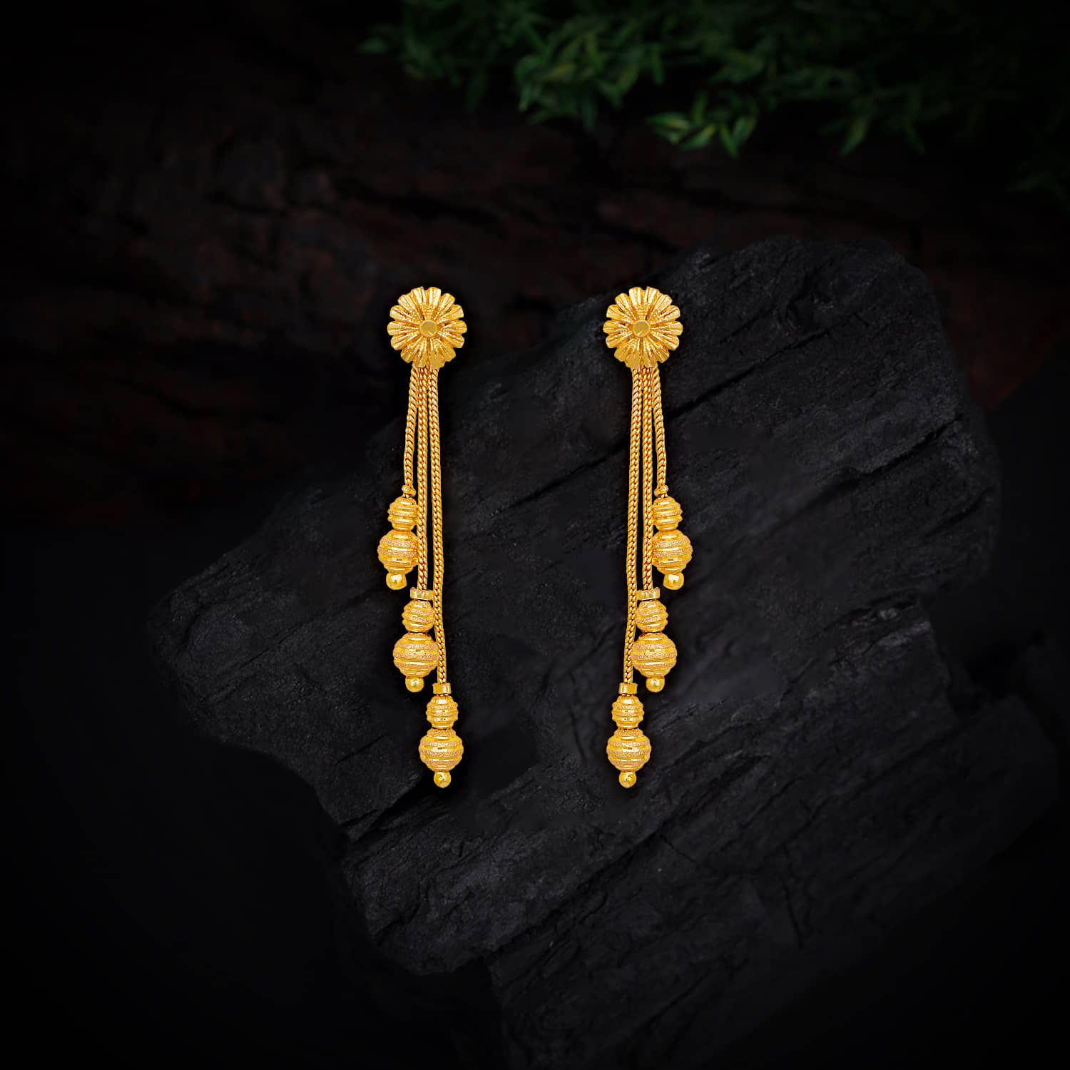 LUV FASHION Gold Threader Earrings ( Pack of 1 ) - Earrings | Buy online on ZillyBuy