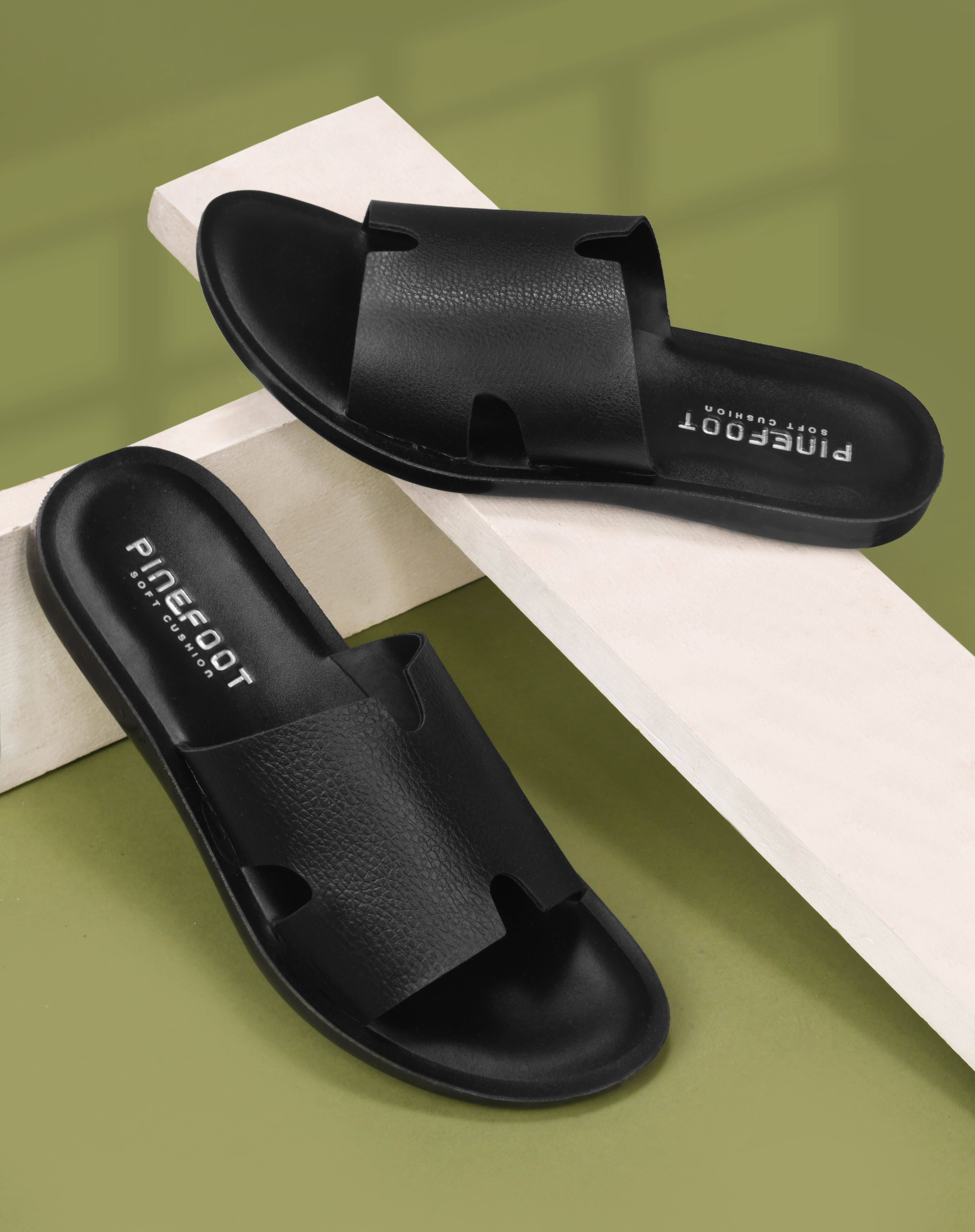 PUPINE - Black Men's Sandals