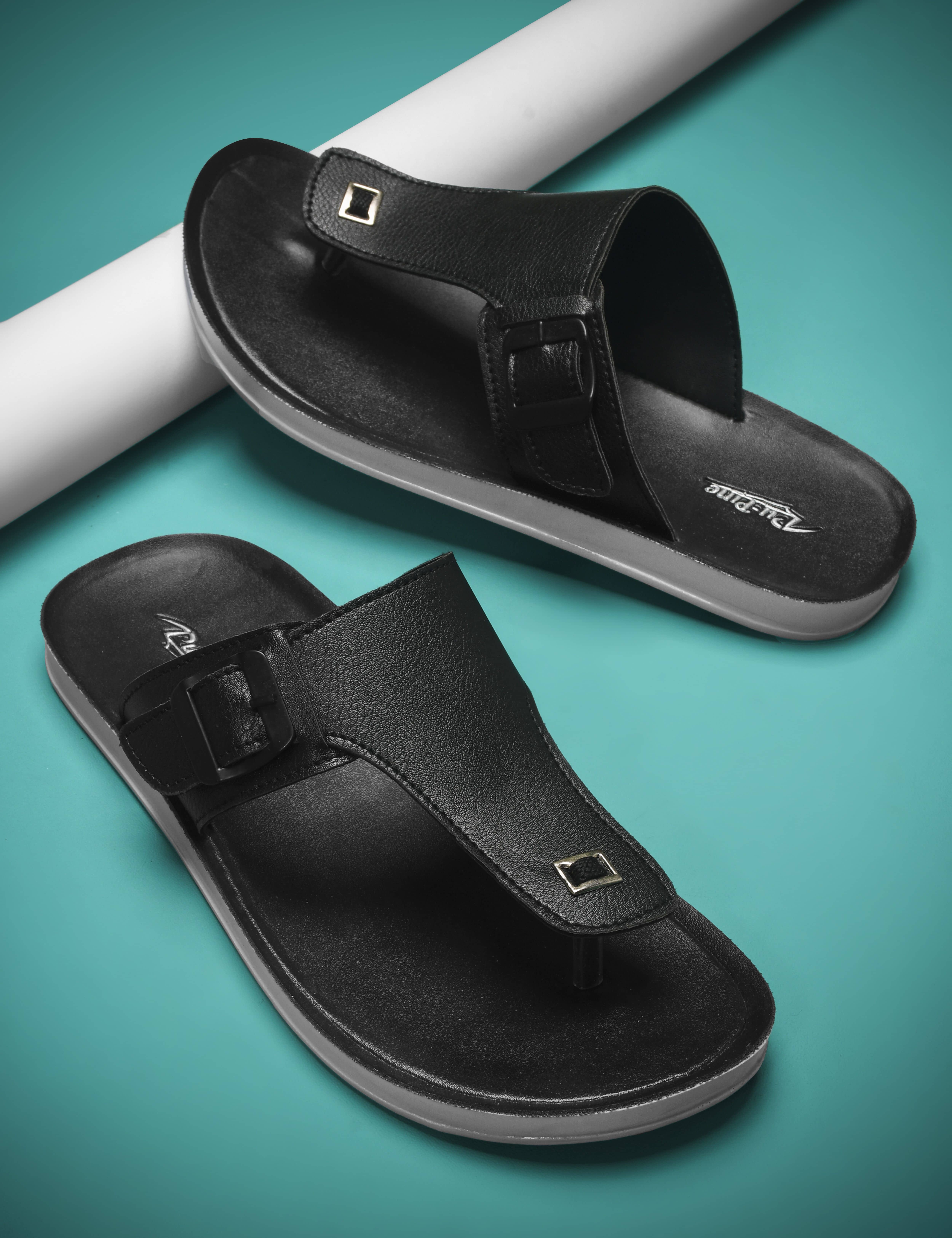 PUPINE - Black Men's Sandals