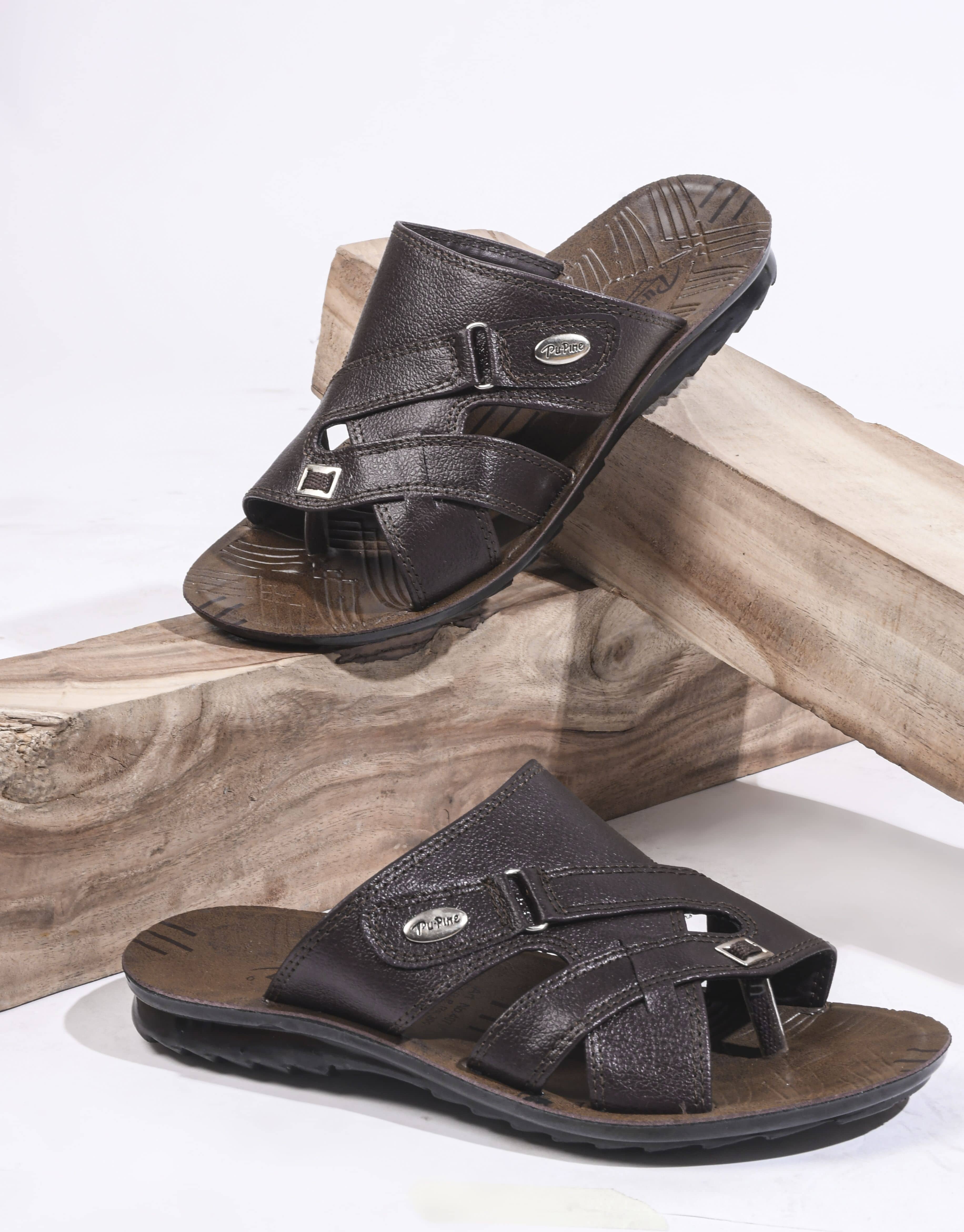 PUPINE - Brown Men's Sandals