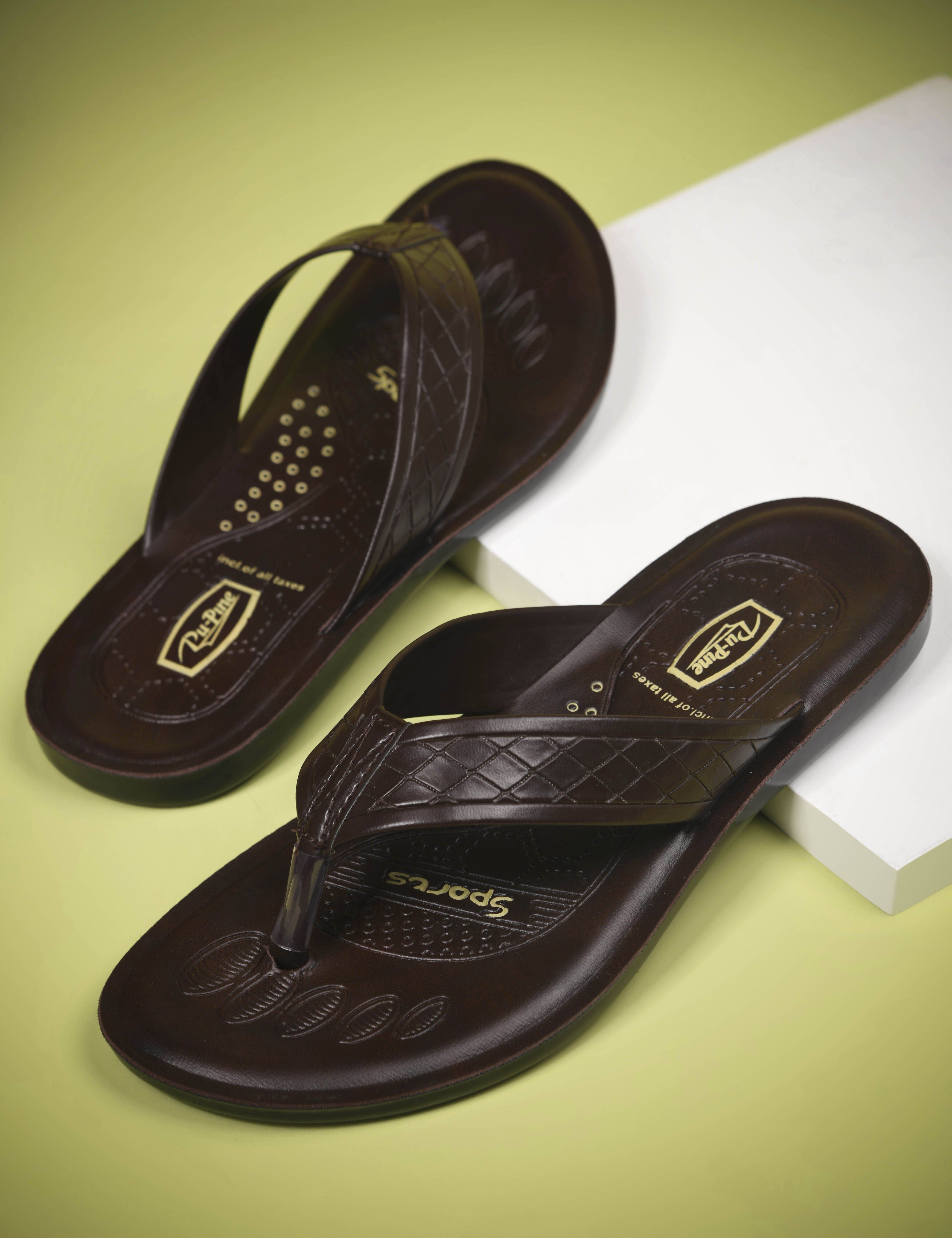PUPINE - Brown Men's Sandals