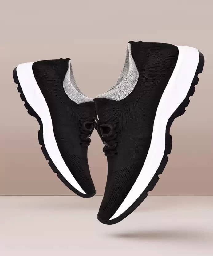 RYKO Socks Shoes Black Men's Sports Running Shoes - Sports Shoes | Buy online on ZillyBuy