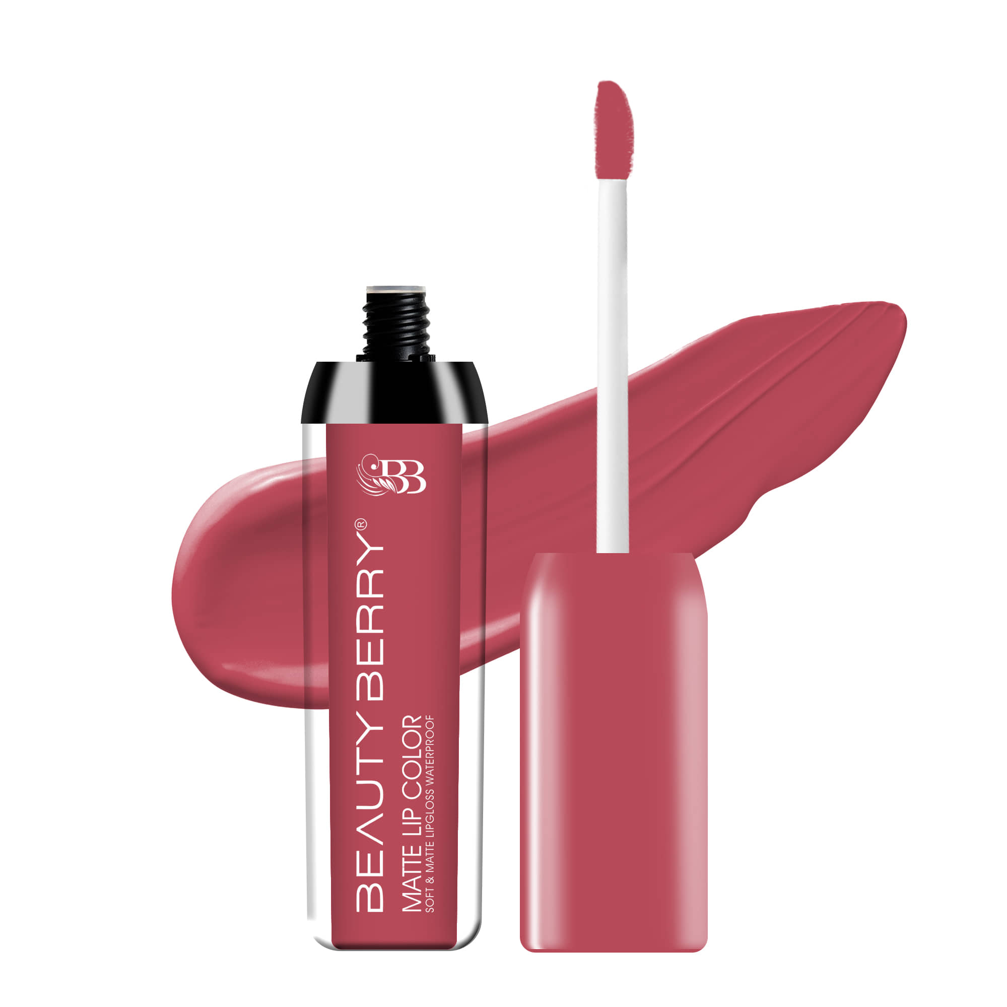 Beauty Berry Soft & Matte Waterproof Lip Color Liquid Lipstick 4.5g, Girls Talk (Shade - 13)