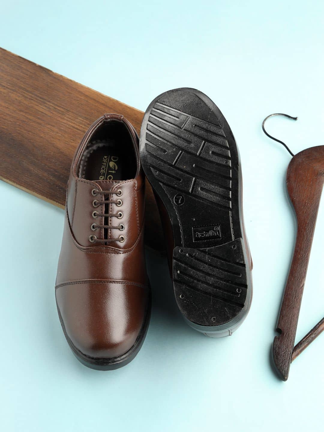 Action Brown Men's Derby Formal Shoes - Formal Shoes | Buy online on ZillyBuy