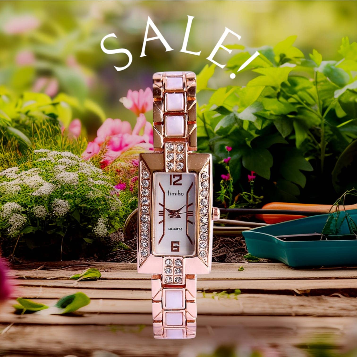 DECLASSE Multicolor Metal Analog Womens Watch