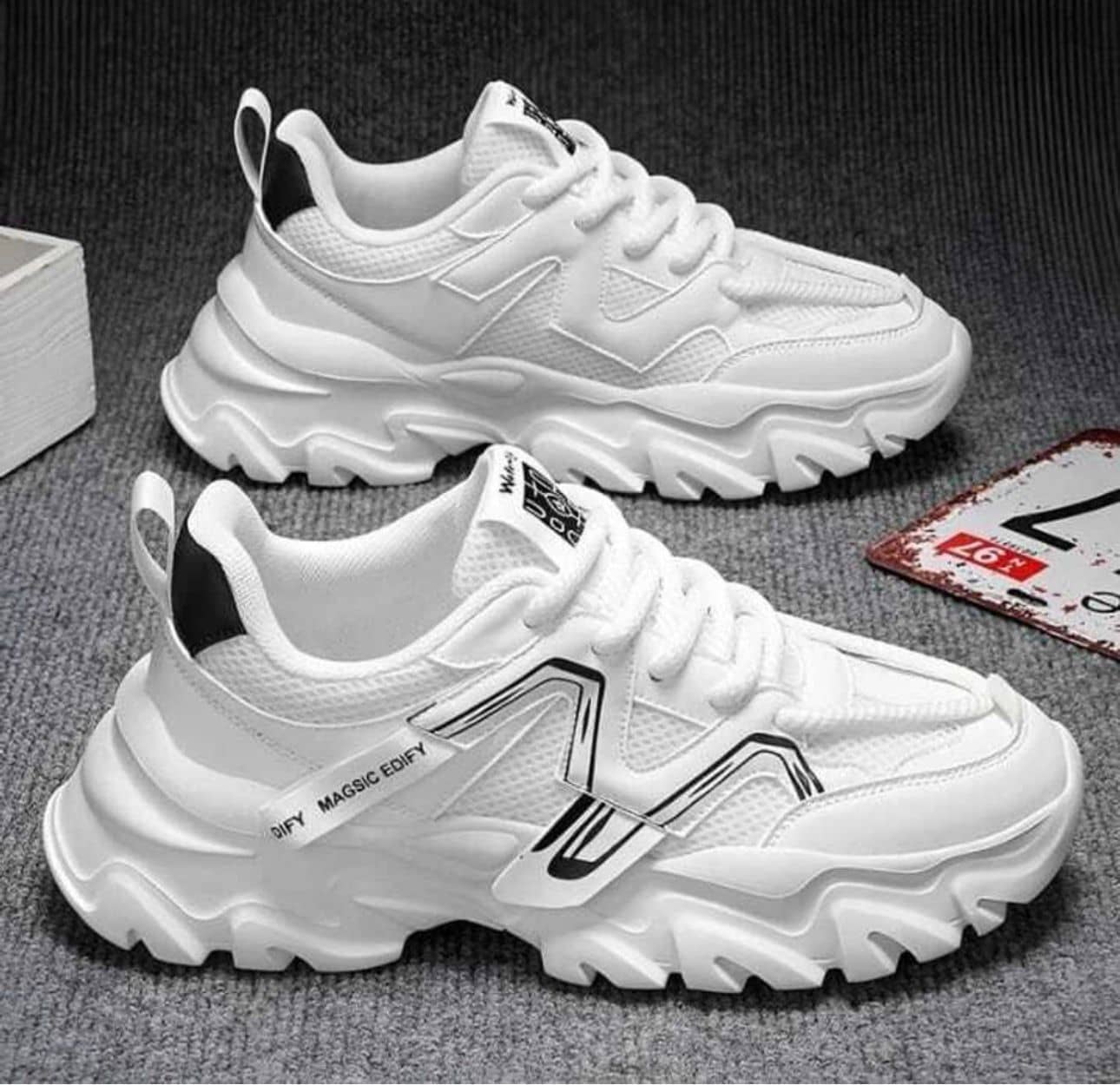 nike lifestyle white casual shoes