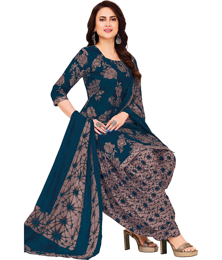 shree jeenmata collection Women's Cotton Unstitched Salwar Suit - Unstitched Fabrics | Buy online on ZillyBuy