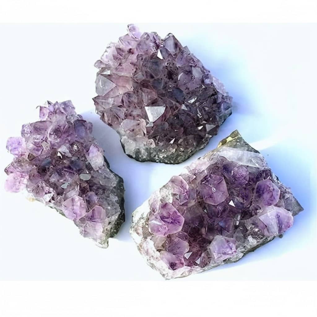 Amethyst Crystal Cluster | Natural Raw Amethyst Geode Stone for Healing – 100g