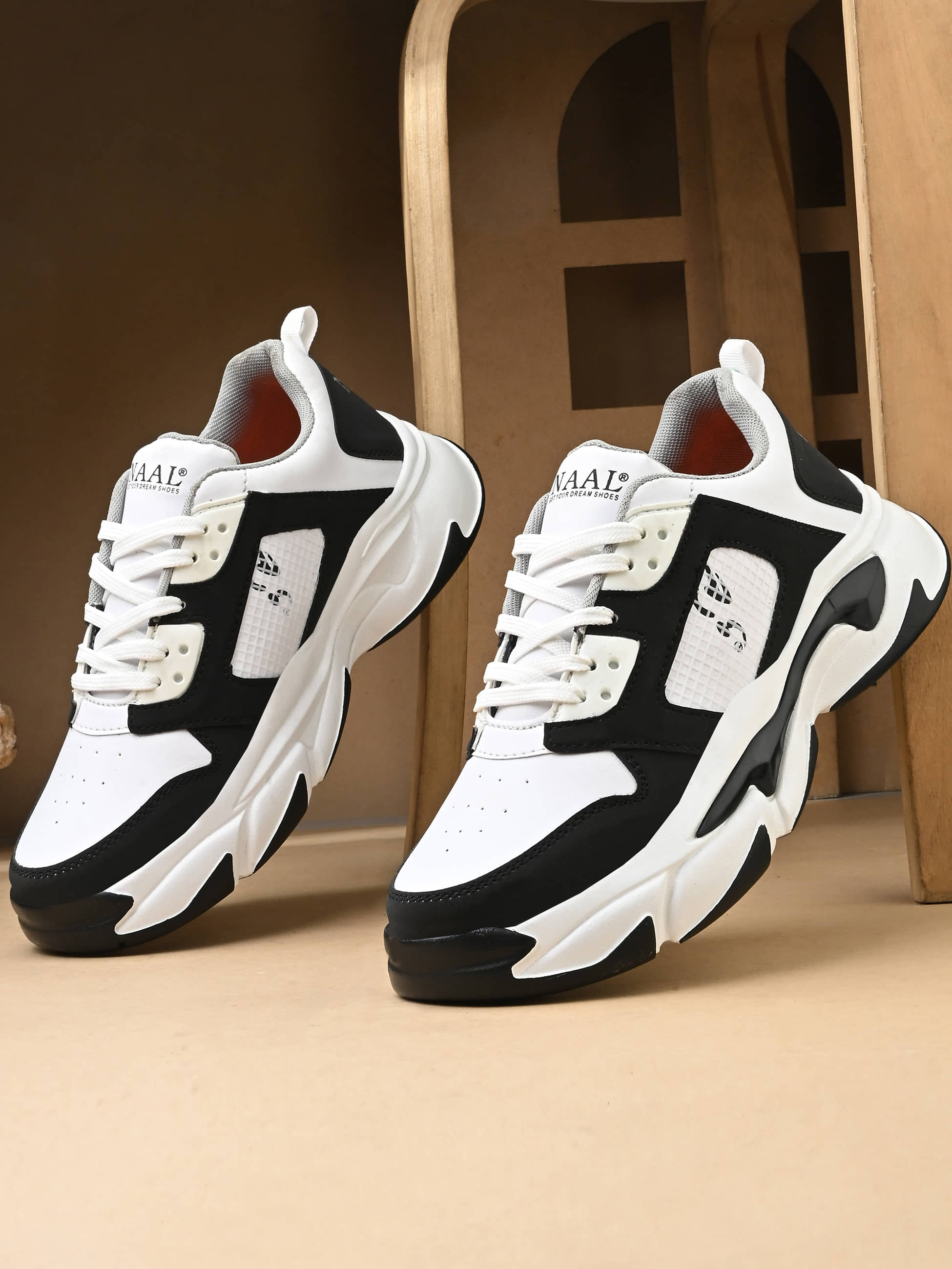NAAL Naal Black Men's Sneakers - Casual Shoes | Buy online on ZillyBuy