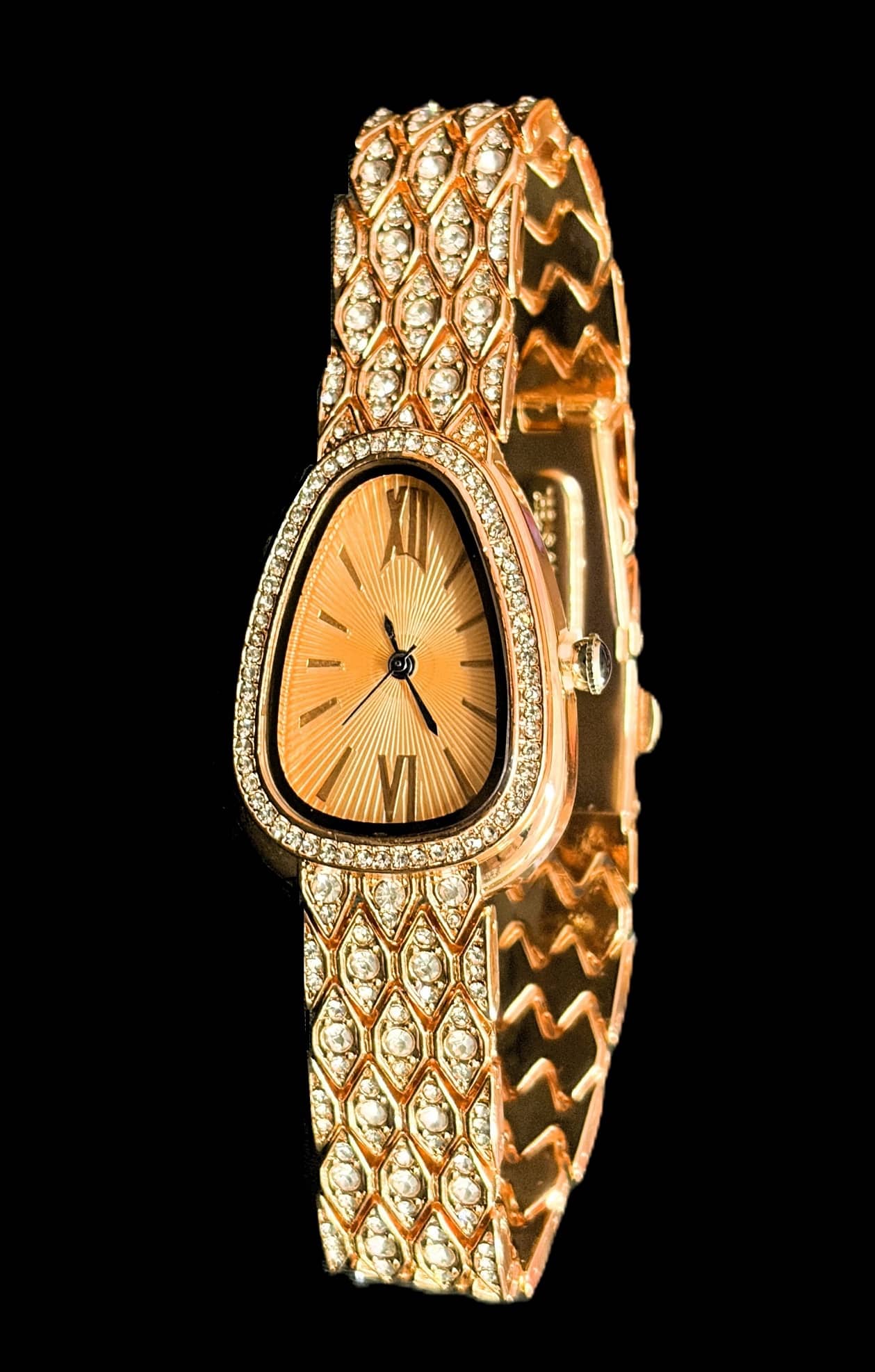 Renaissance Traders Rose Gold Metal Analog Womens Watch