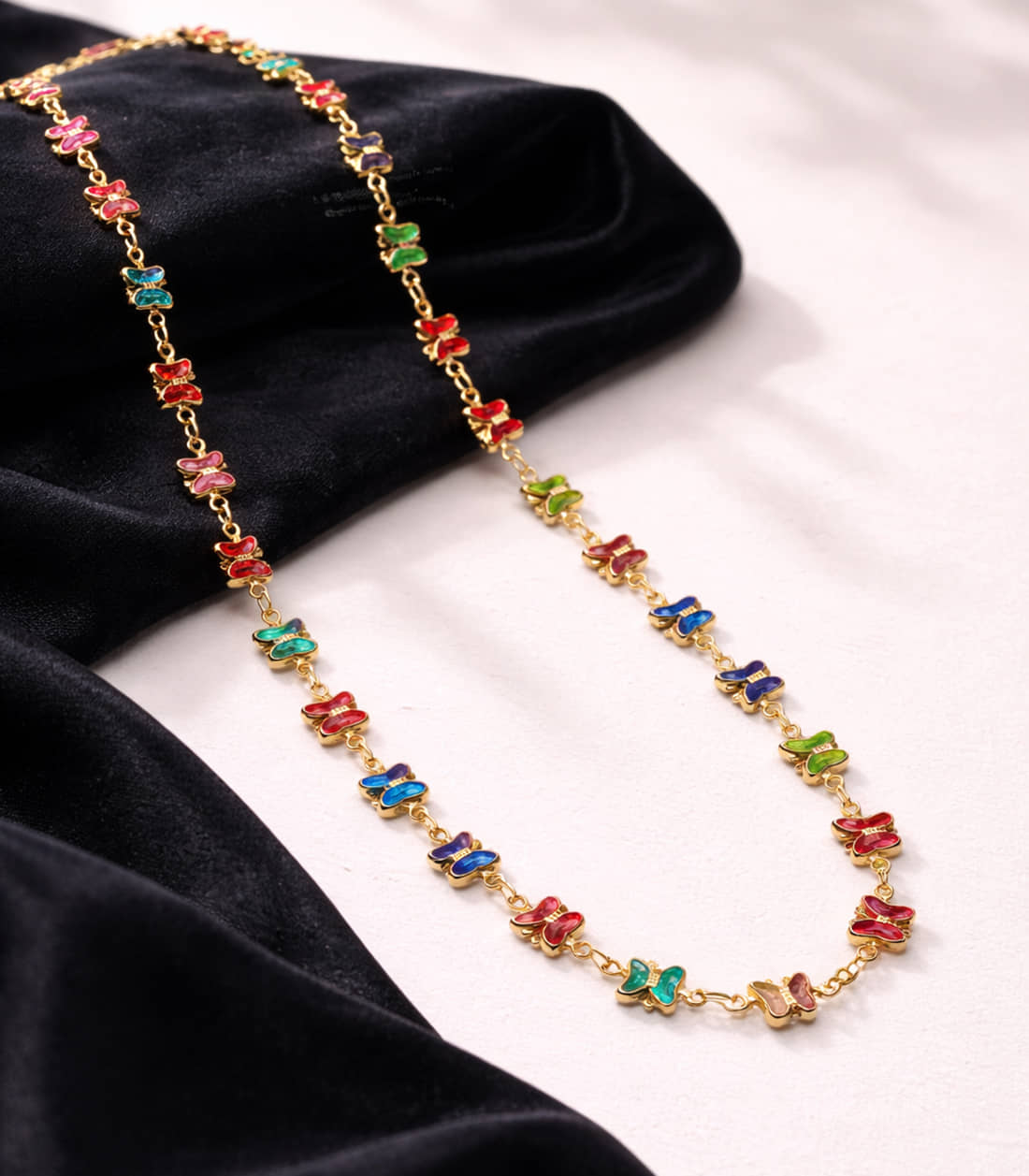 SHANKH-KRIVA Multi Color Metal Necklace ( Pack of 1 )