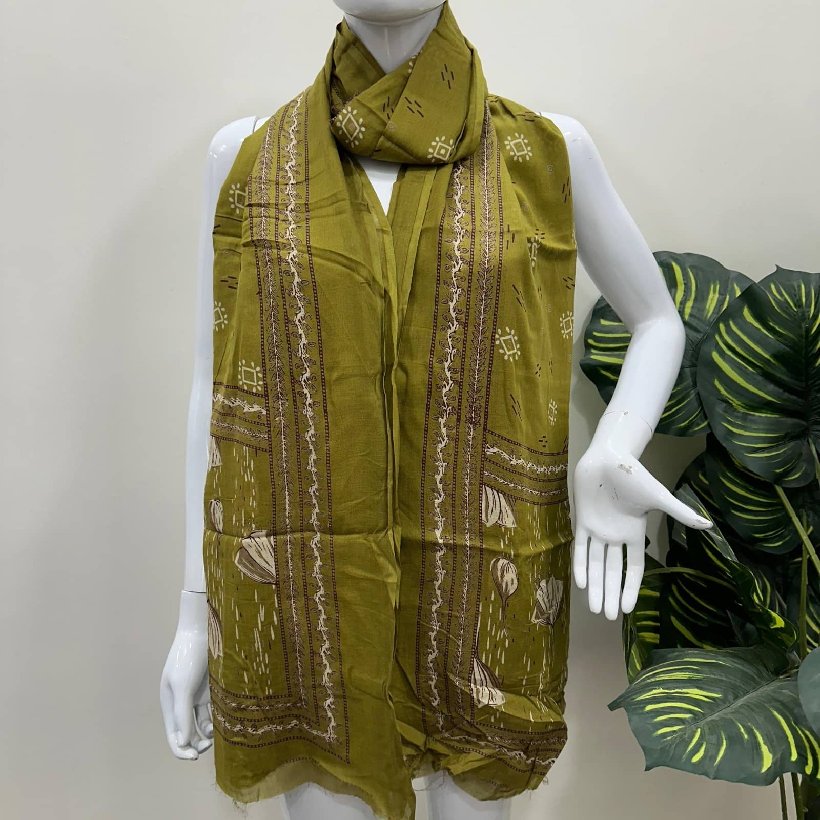 Frionkandy Cotton Women Dupatta ( Multicoloured , Pack of 1 ) - Dupattas & Shawls | Buy online on ZillyBuy