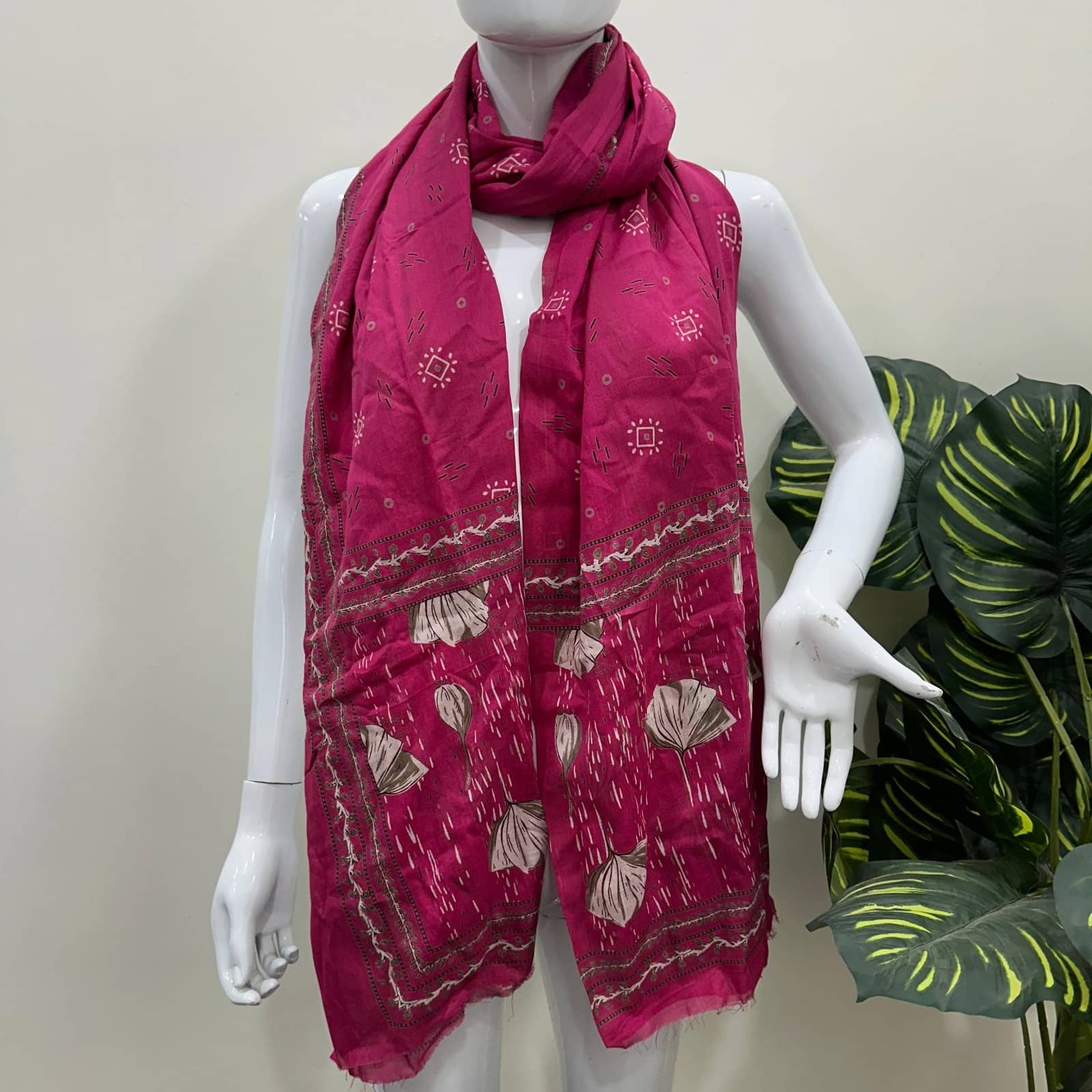 Frionkandy Cotton Women Dupatta ( Multicoloured , Pack of 1 ) - Dupattas & Shawls | Buy online on ZillyBuy