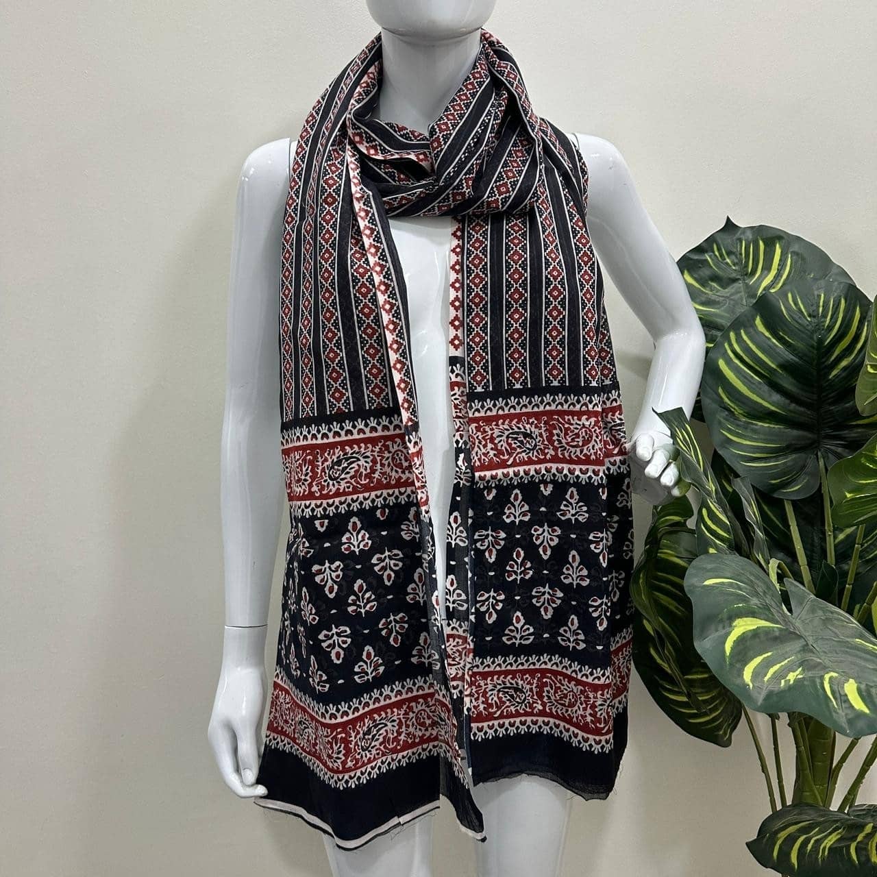 Frionkandy Cotton Women Dupatta ( Multicoloured , Pack of 1 ) - Dupattas & Shawls | Buy online on ZillyBuy