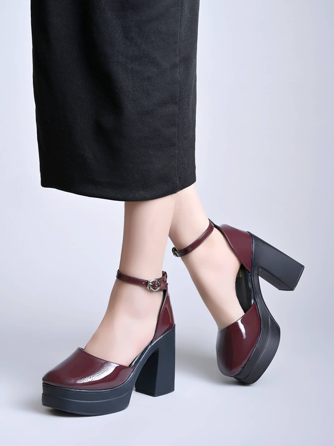 Shoetopia Black Women's Pumps Heels - Heels | Buy online on ZillyBuy