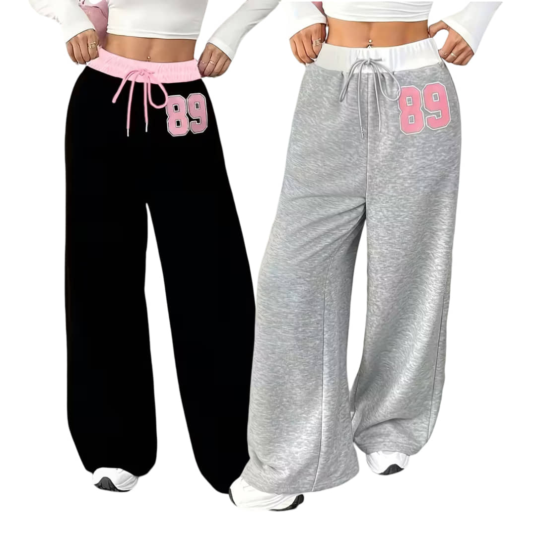 CLOTHINA Women Cotton Blend Casual Trousers ( Multicolor ) - Trousers | Buy online on ZillyBuy