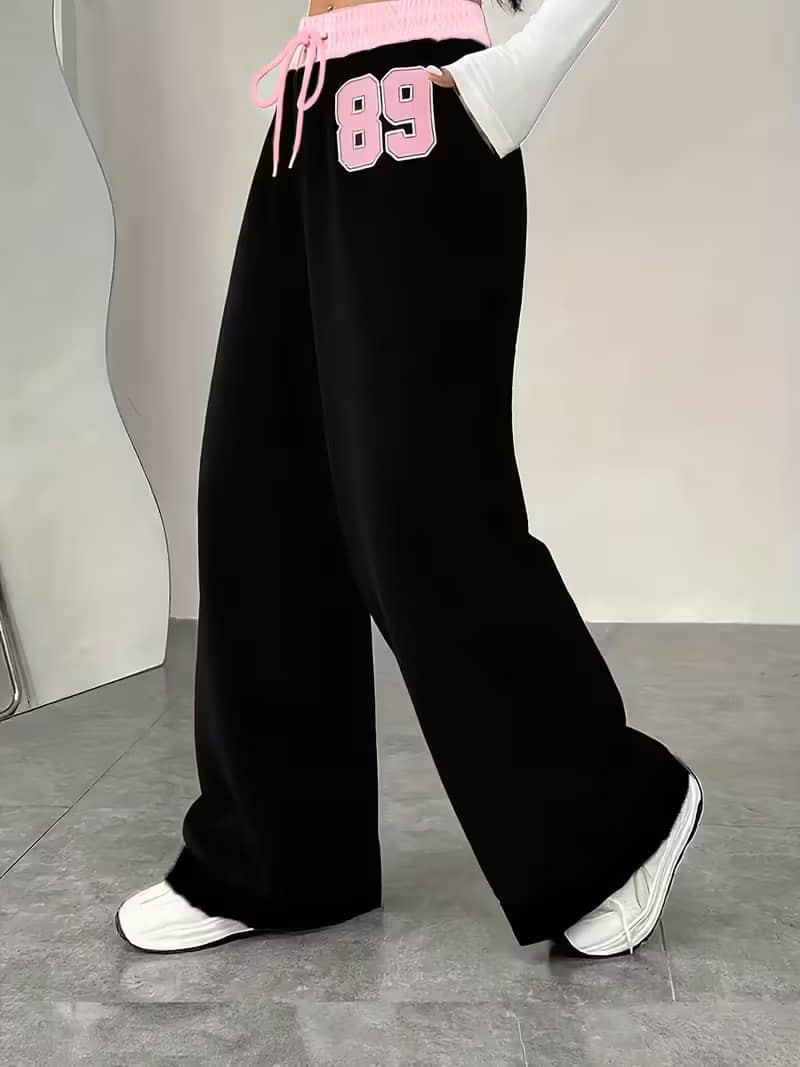 CLOTHINA Women Cotton Blend Casual Trousers ( Black ) - Trousers | Buy online on ZillyBuy