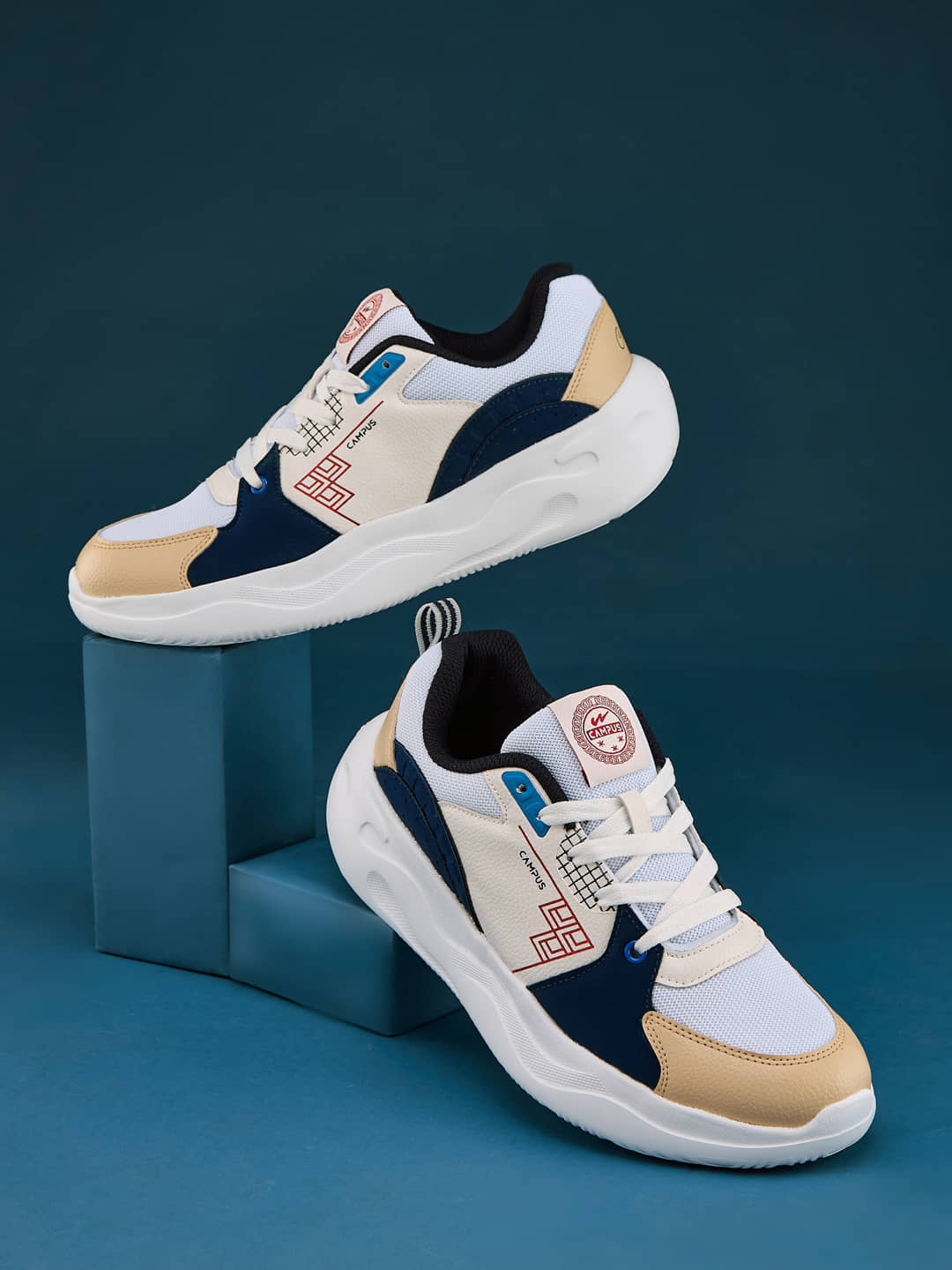 Campus PLATO Multicolor Men's Sneakers - Casual Shoes | Buy online on ZillyBuy