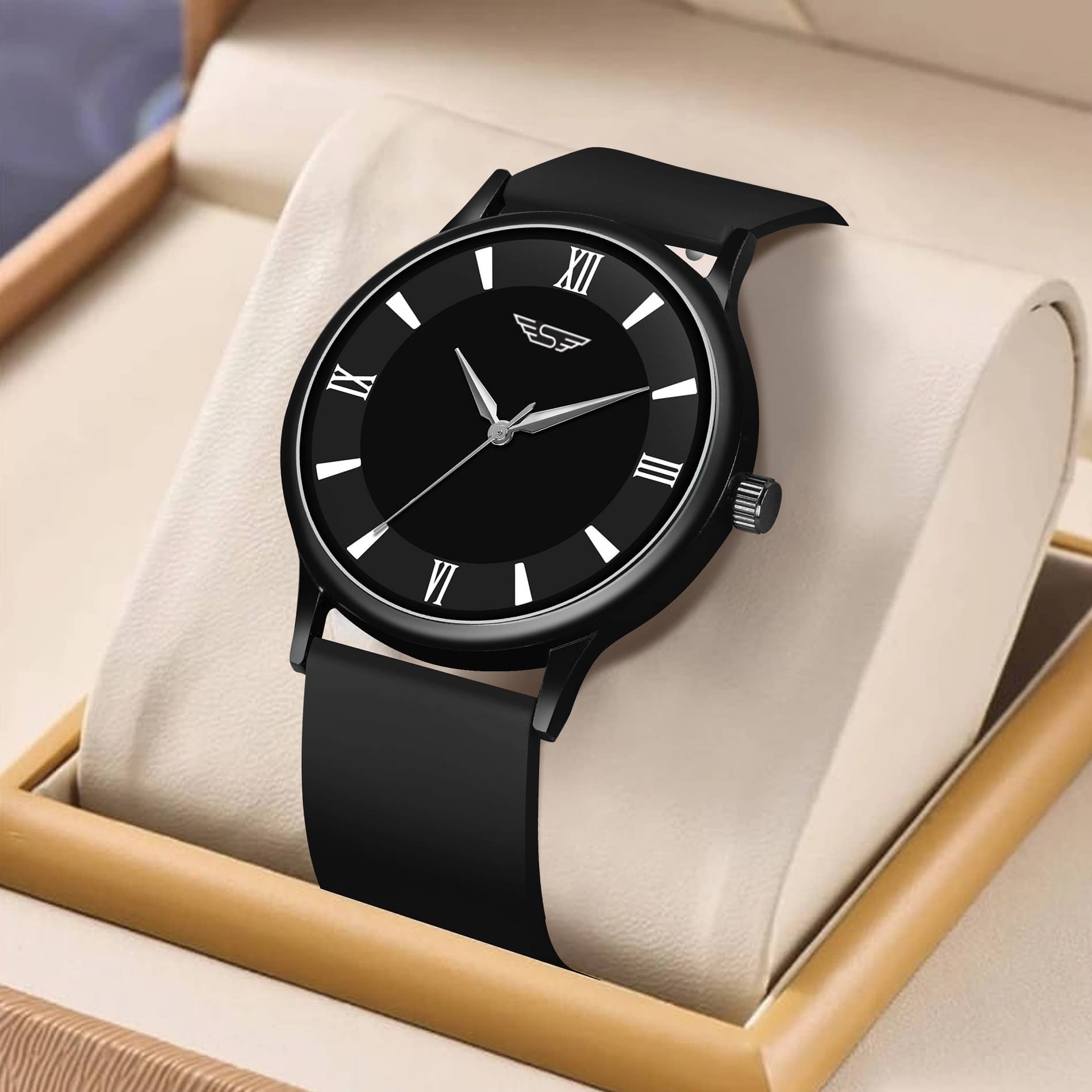 Shivark Light Grey Silicon Analog Men's Watch