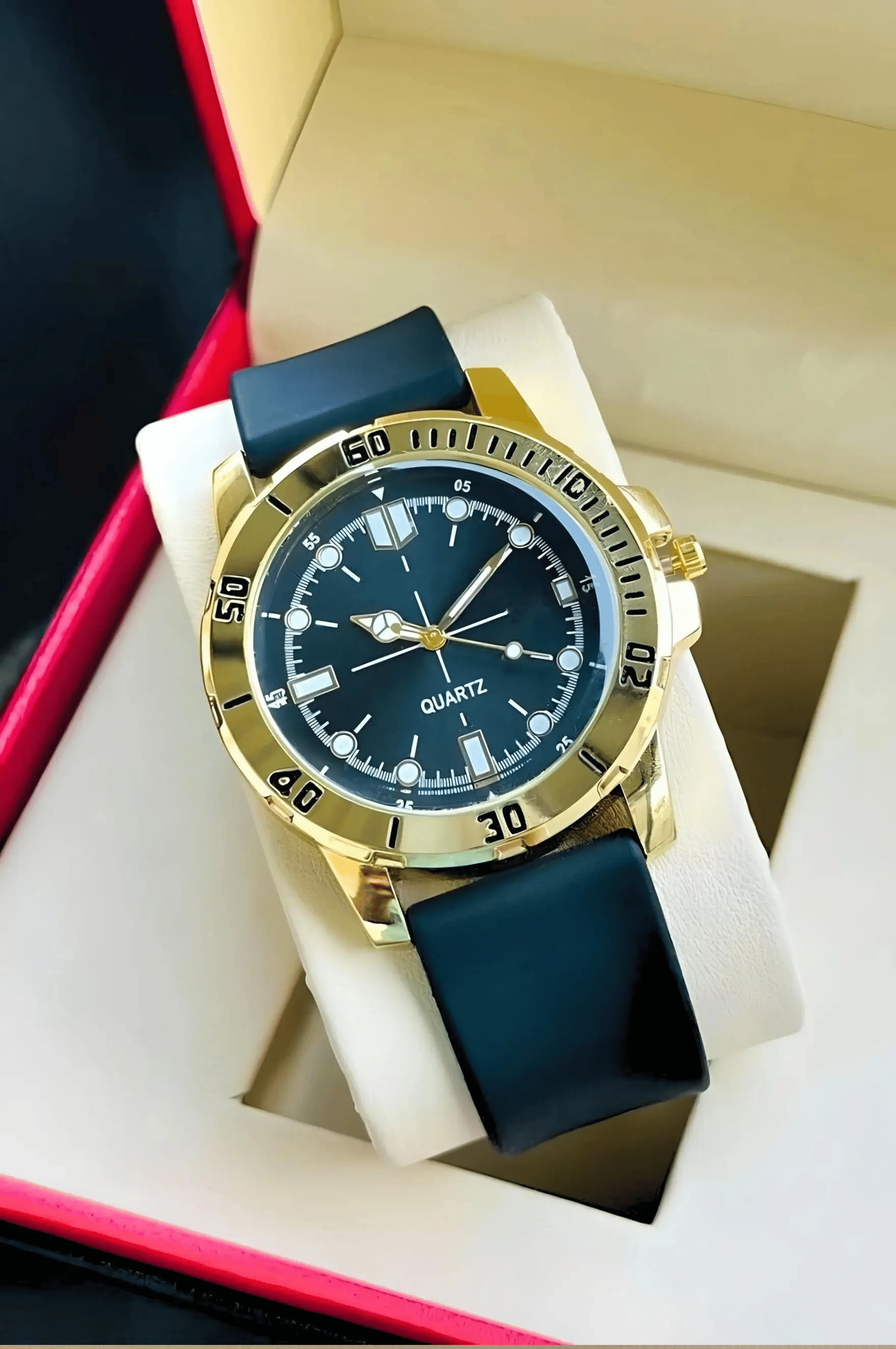 Shivark Black Silicon Analog Men's Watch