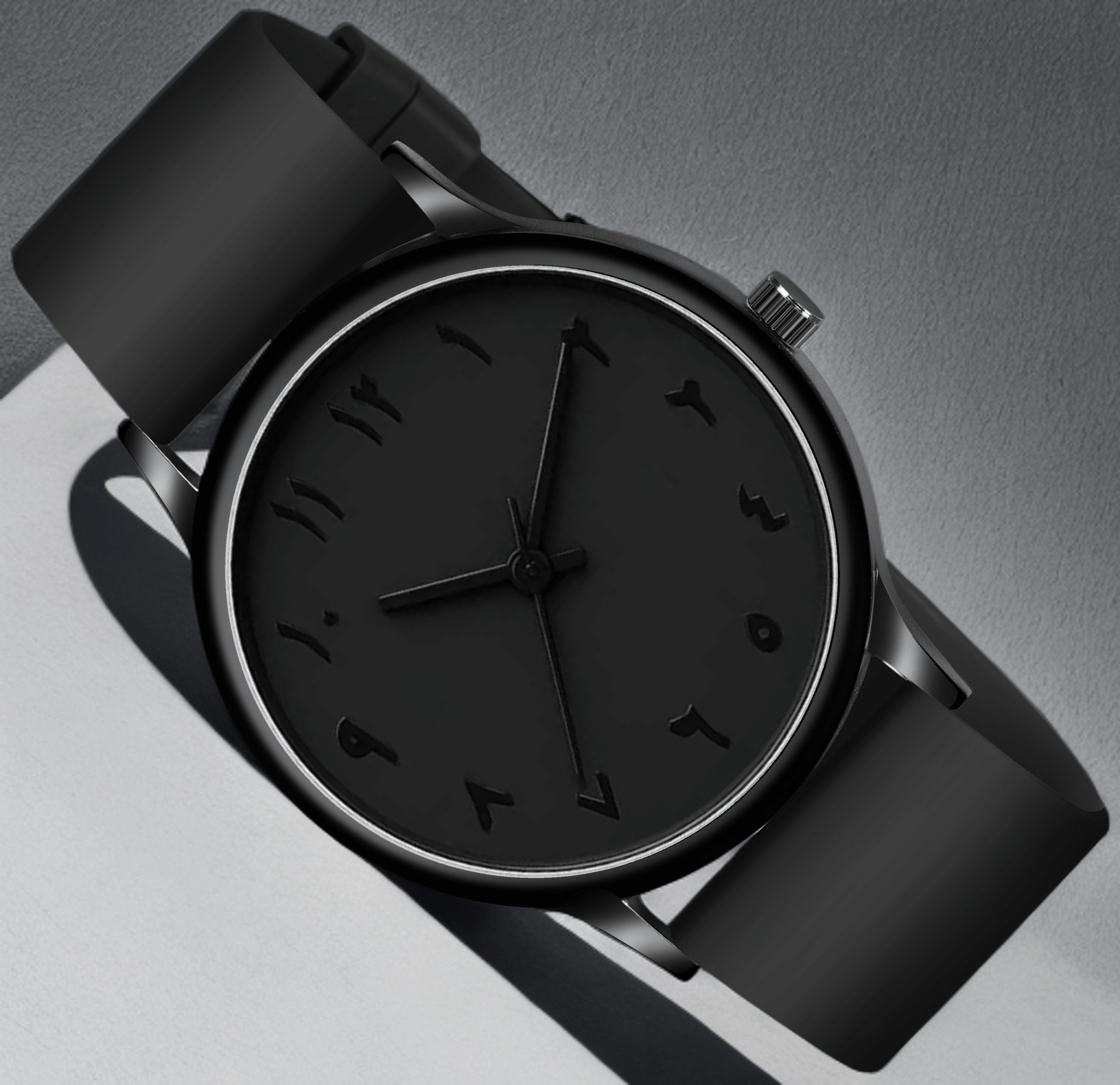 Shivark Black Silicon Analog Men's Watch