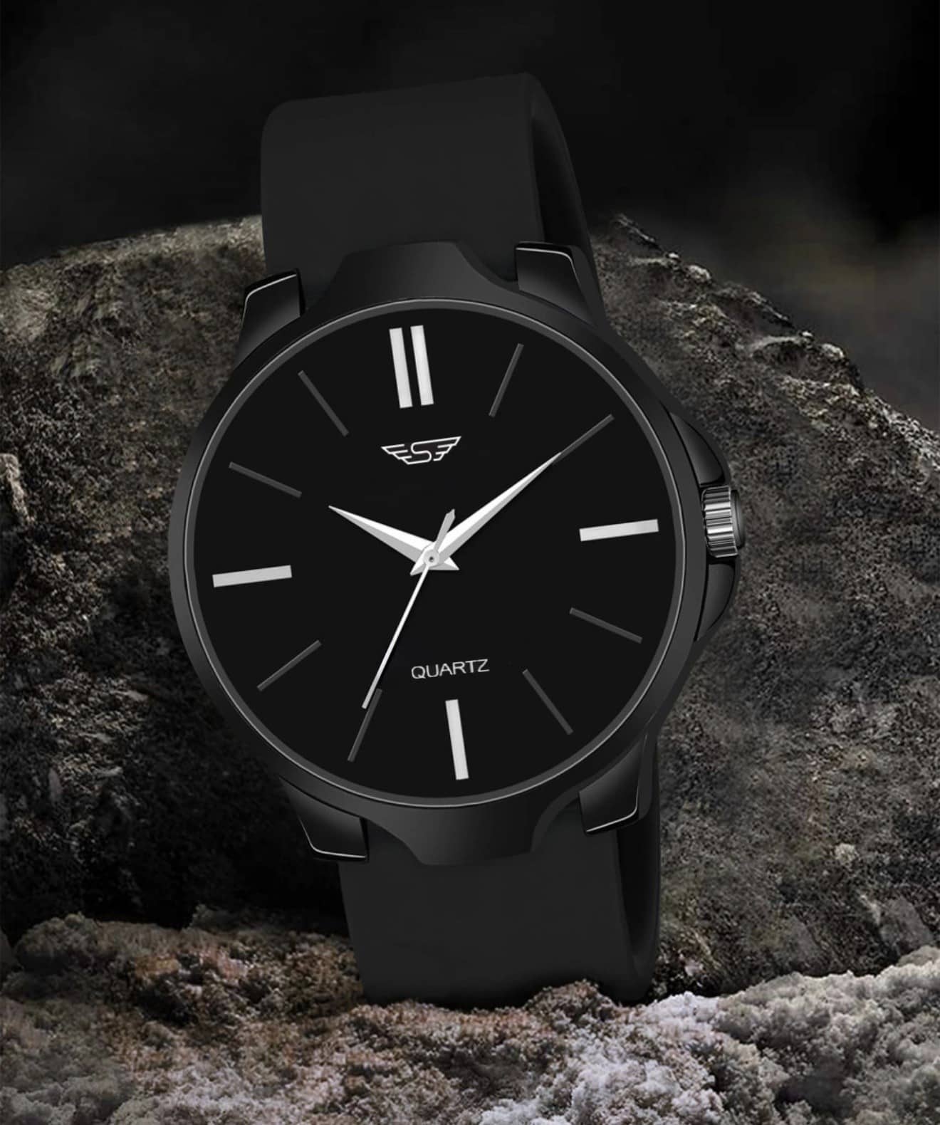 Shivark Green Silicon Analog Men's Watch