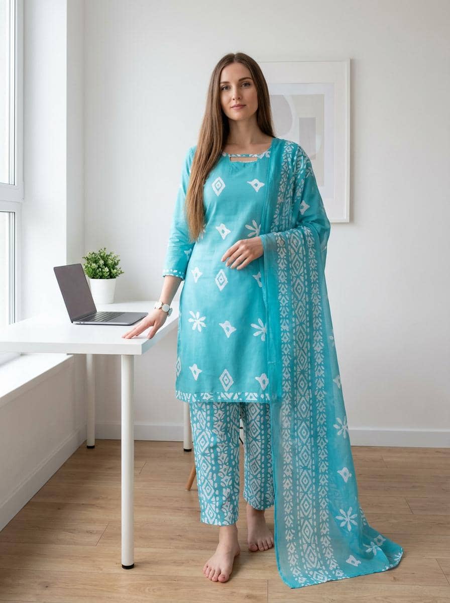 ANAND SAREES Women's Crepe Unstitched Salwar Suit - Unstitched Fabrics | Buy online on ZillyBuy
