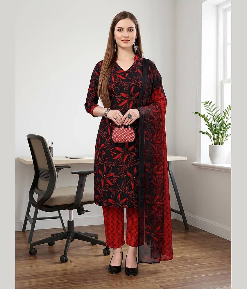Kashvi Sarees Women's Crepe Unstitched Salwar Suit - Unstitched Fabrics | Buy online on ZillyBuy