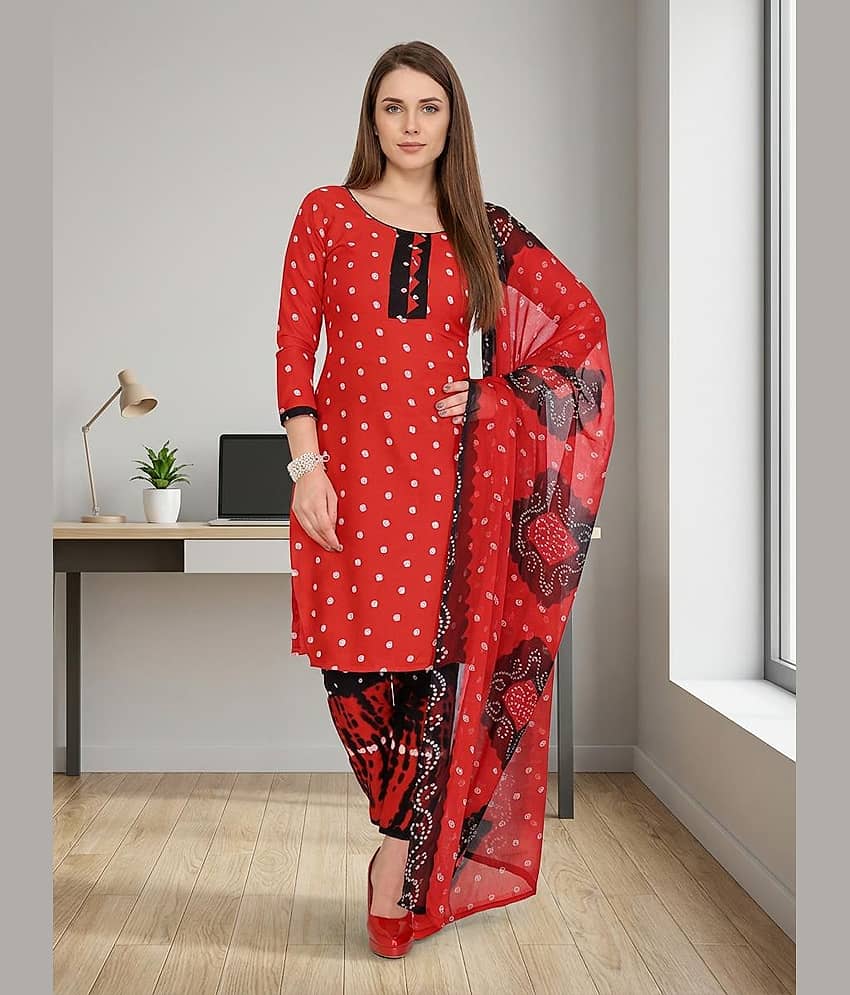 Kashvi Sarees Women's Crepe Unstitched Salwar Suit - Unstitched Fabrics | Buy online on ZillyBuy