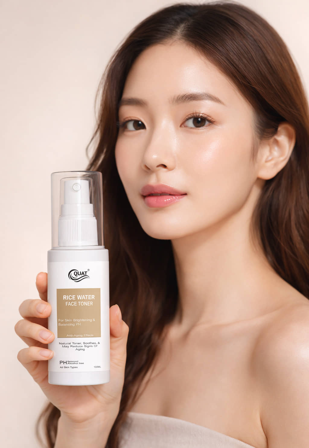 Quat Glowing Skin Skin Toner For All Skin Type ( Pack of 1 )