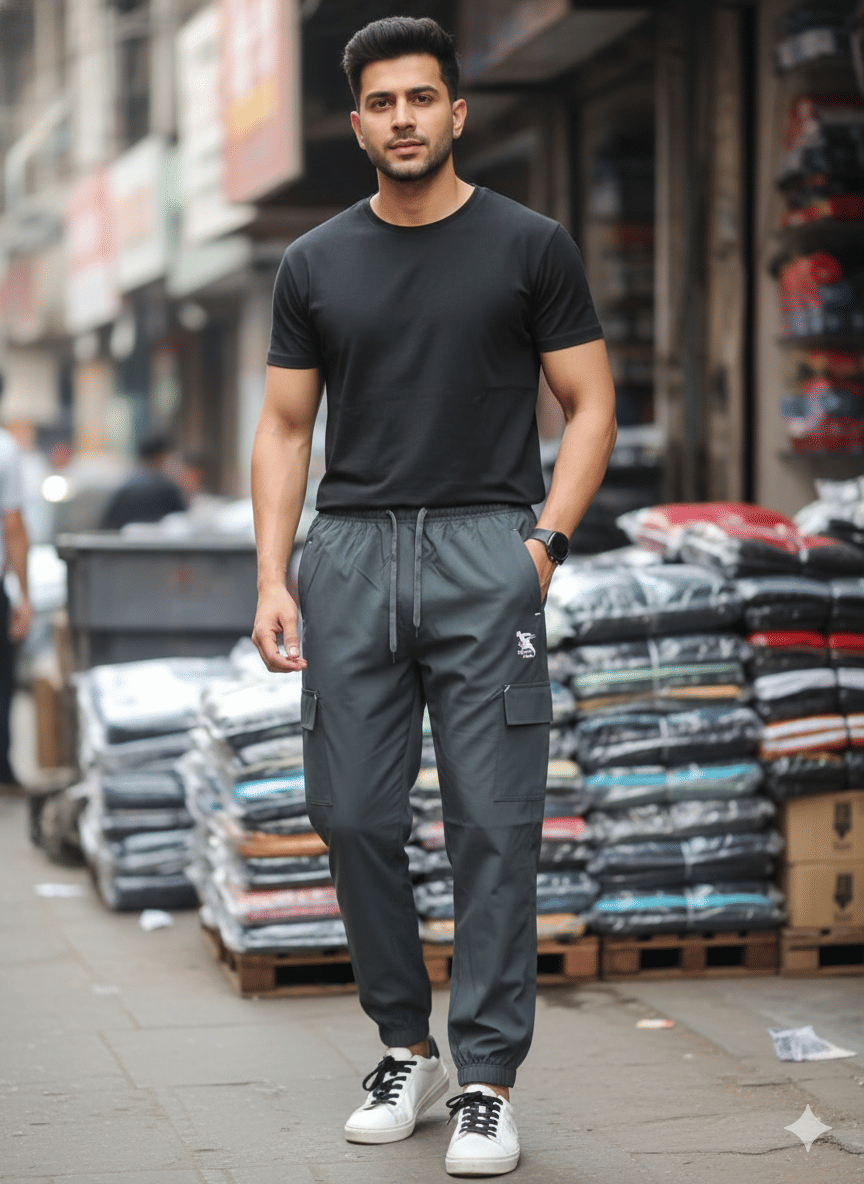 WHEY FIT Grey Polyester Men's Joggers ( Pack of 1 ) - Track Pants | Buy online on ZillyBuy