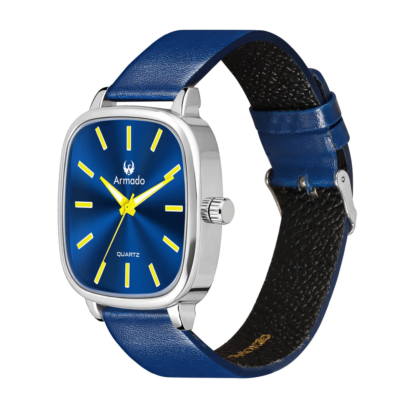 Armado Brown Leather Analog Men's Watch
