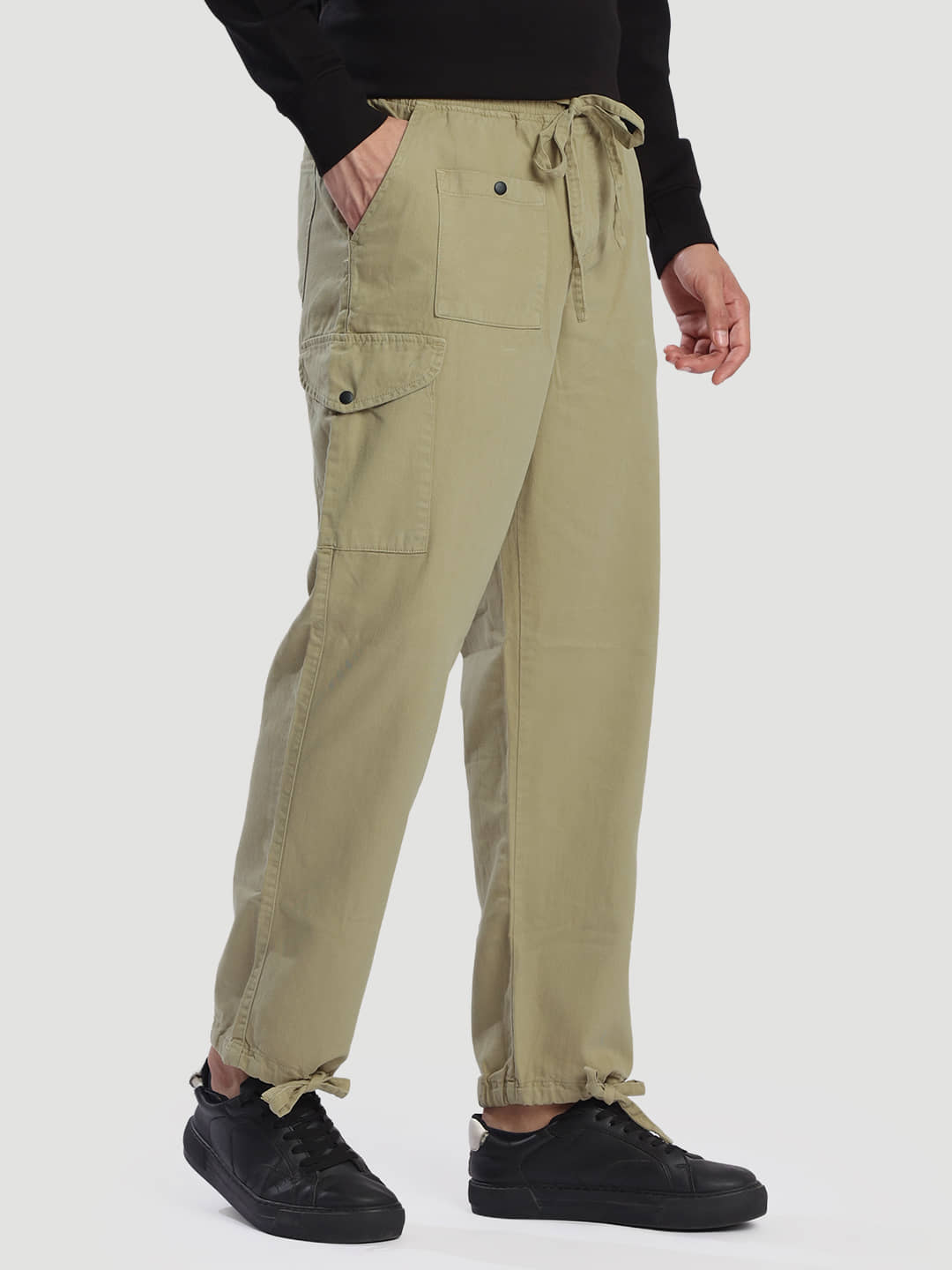 Bene Kleed Relax Men's Cargos - Green ( Pack of 1 ) - Trousers | Buy online on ZillyBuy