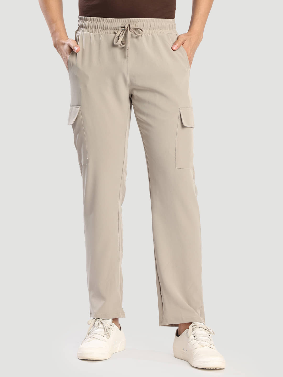 Bene Kleed Straight Men's Cargos - Grey ( Pack of 1 ) - Trousers | Buy online on ZillyBuy